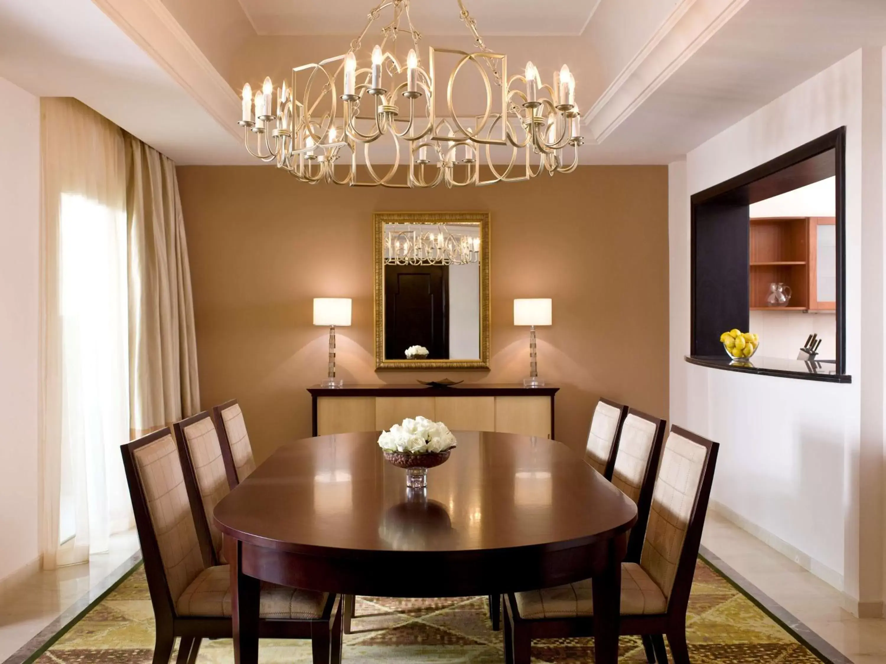 Photo of the whole room, Dining Area in Grand Hyatt Doha Hotel & Villas