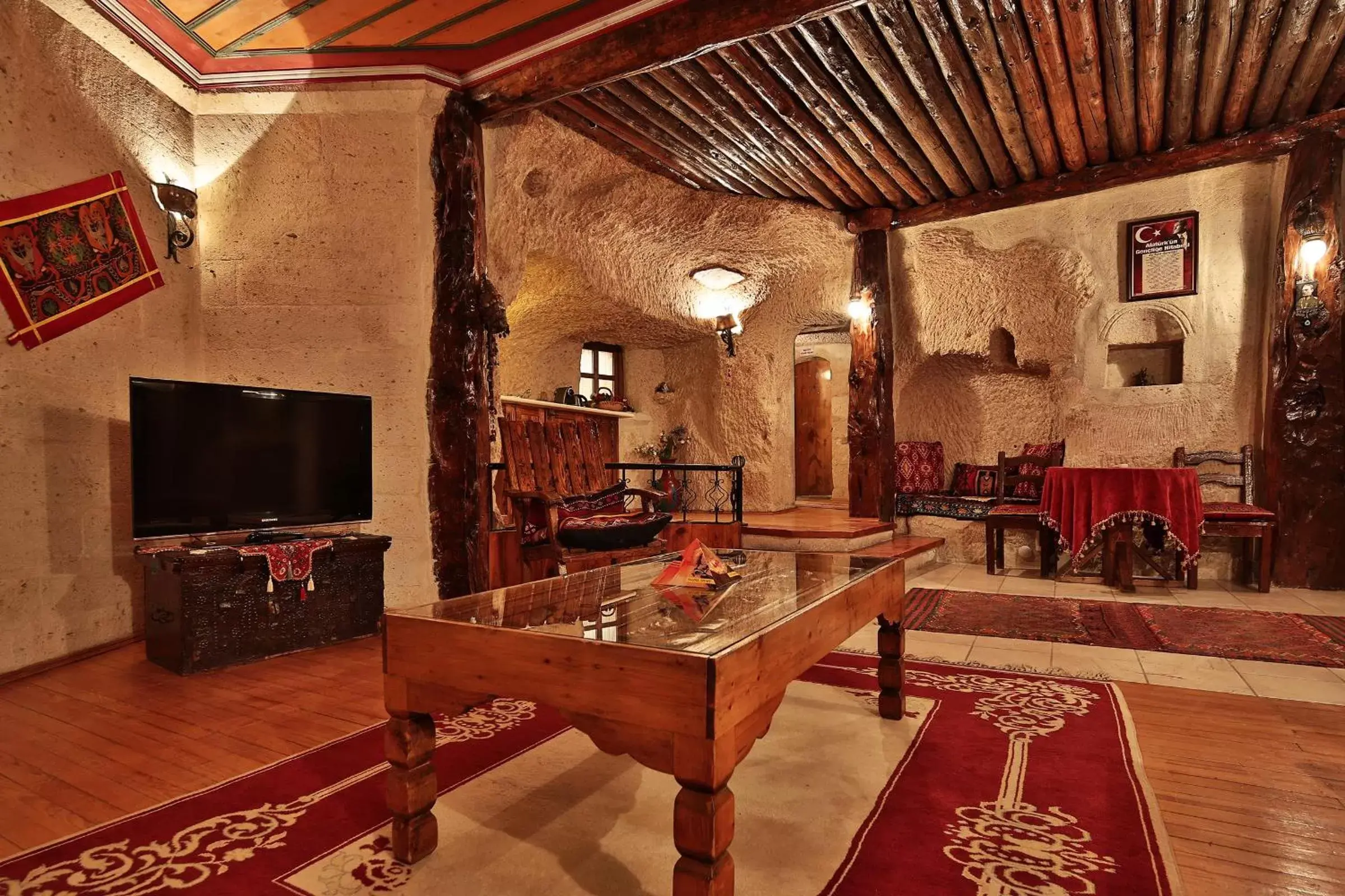 TV and multimedia, TV/Entertainment Center in Cappadocia Cave Suites