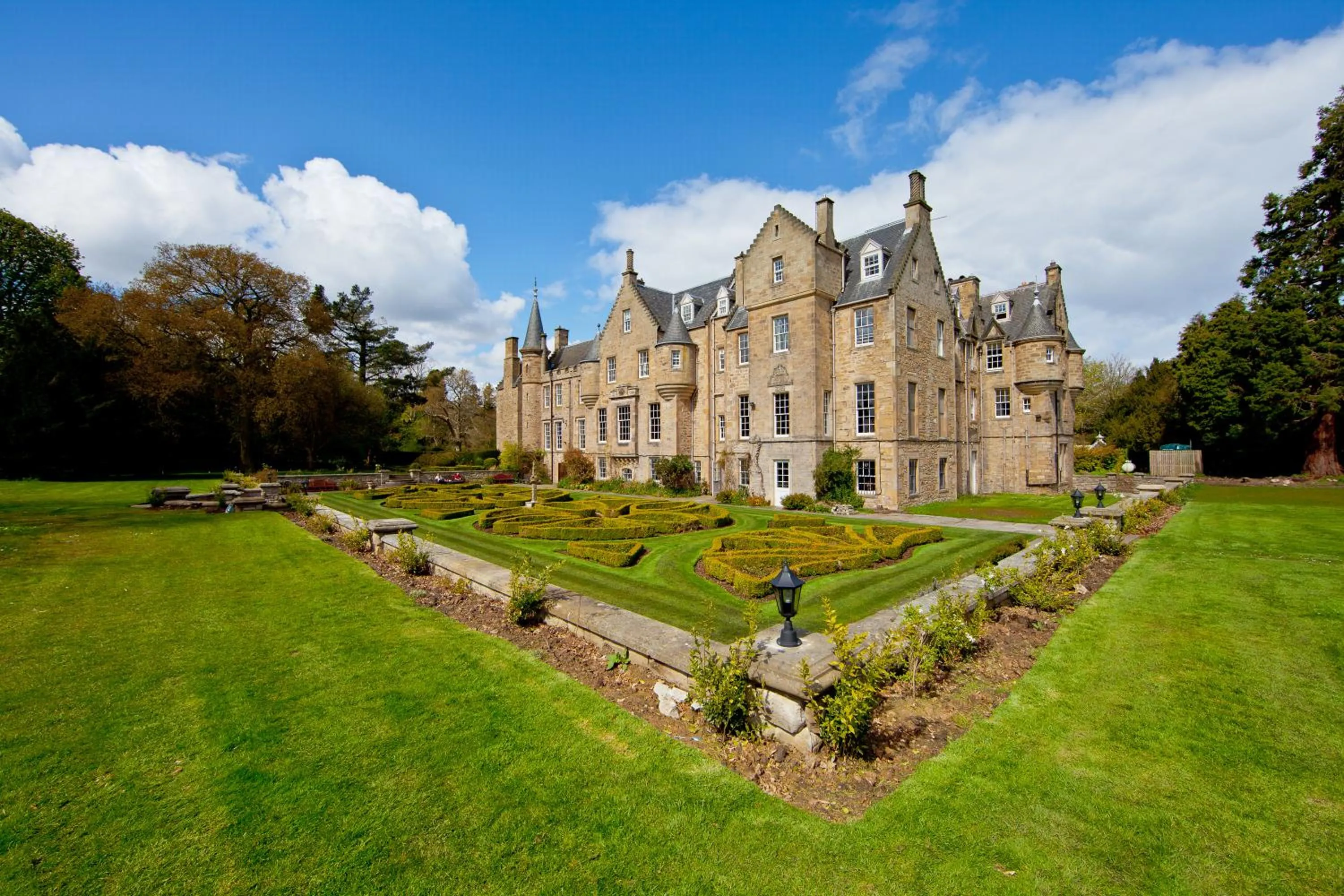 Facade/entrance in Carberry Tower Mansion House and Estate