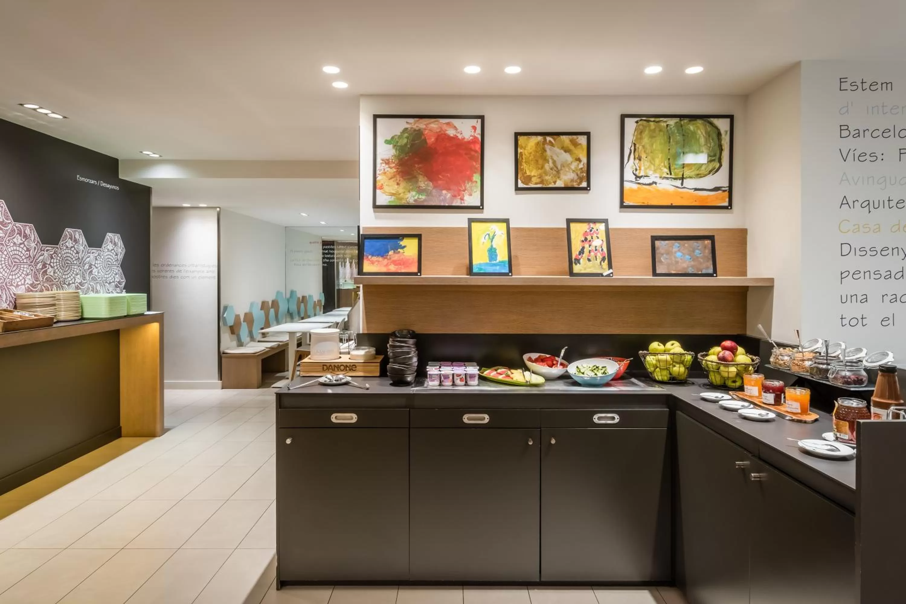 Breakfast in ibis Styles Barcelona Centre