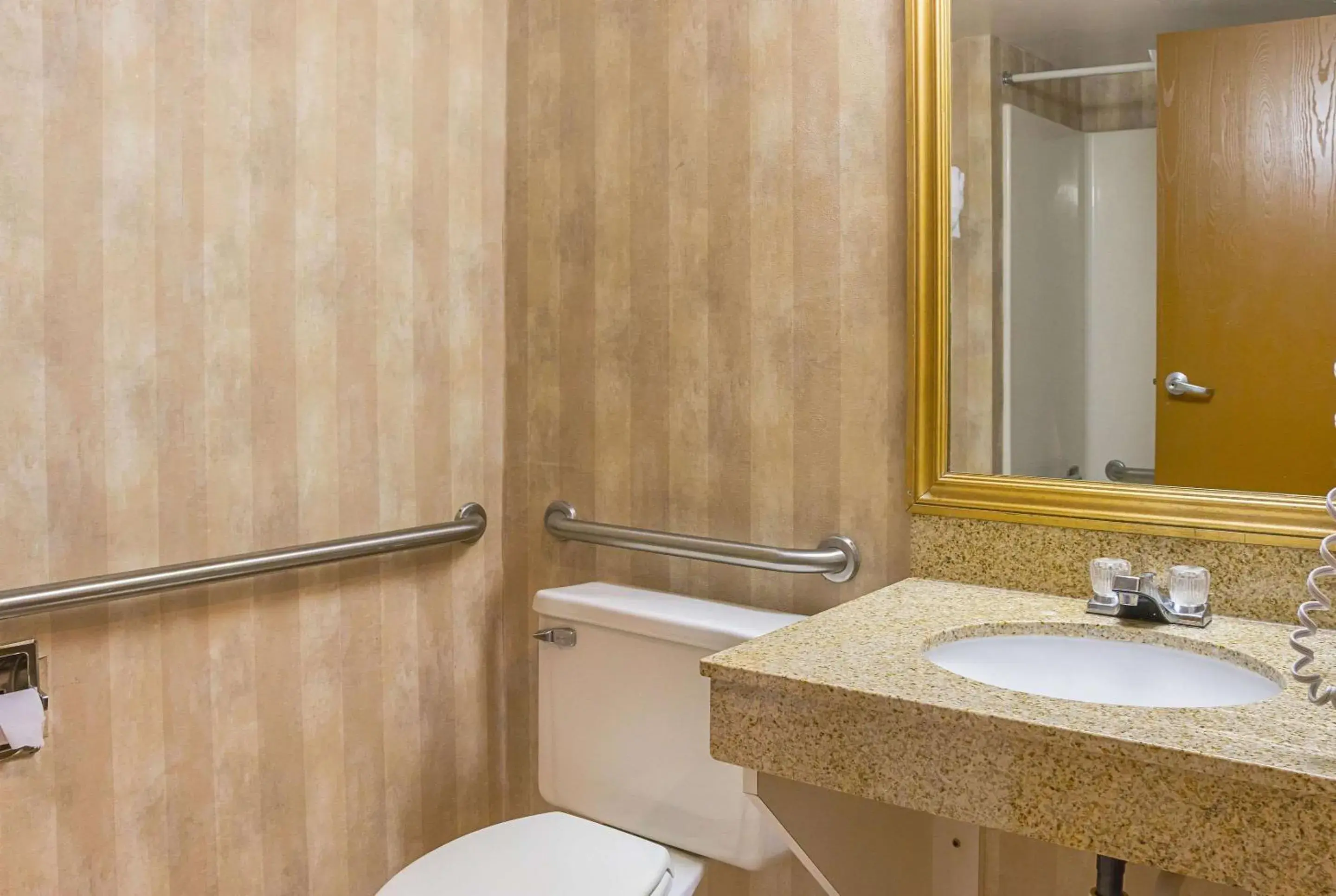 Bathroom in Quality Inn & Suites Detroit Metro Airport