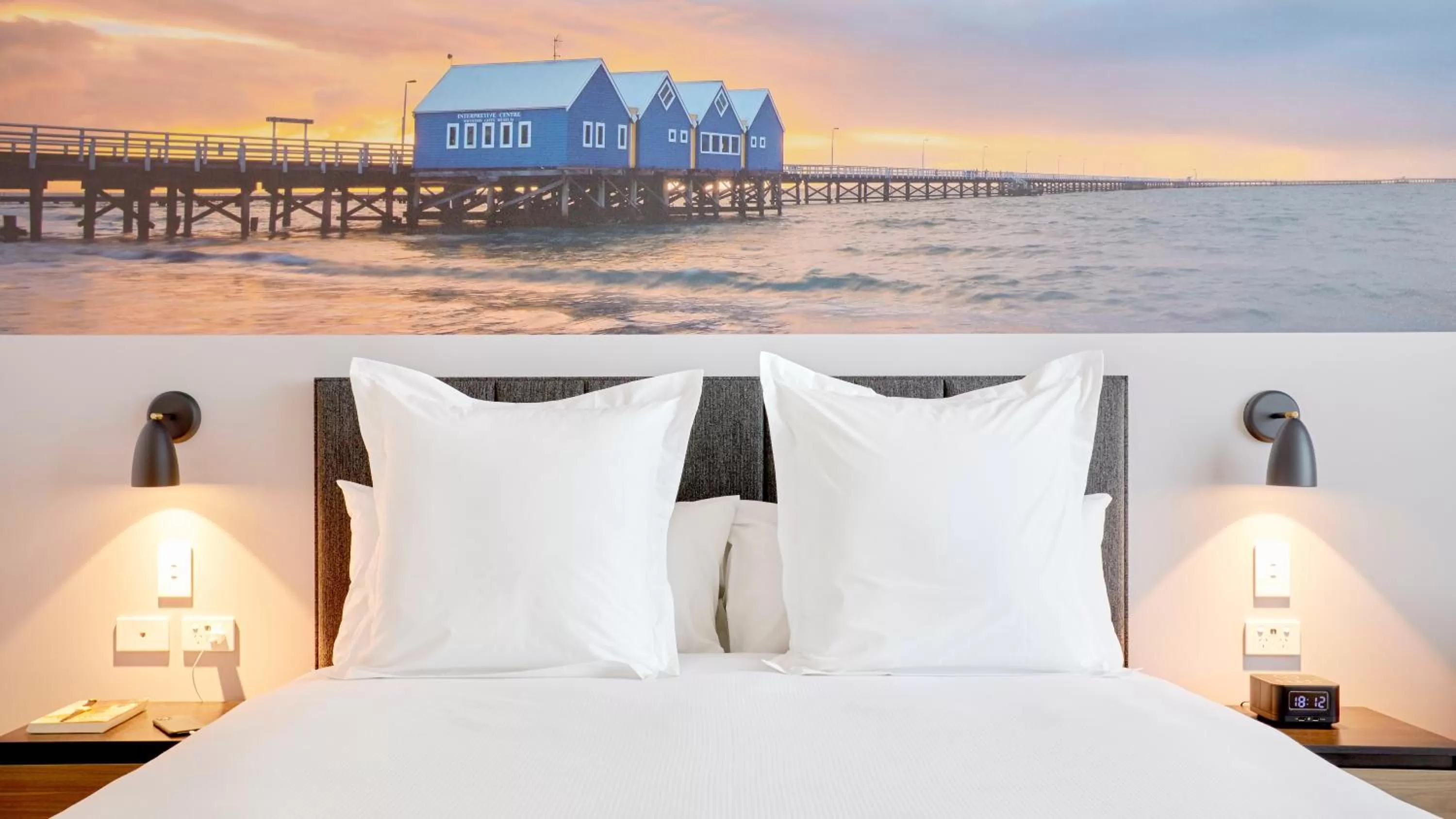 Bed in Novotel Perth Murray Street