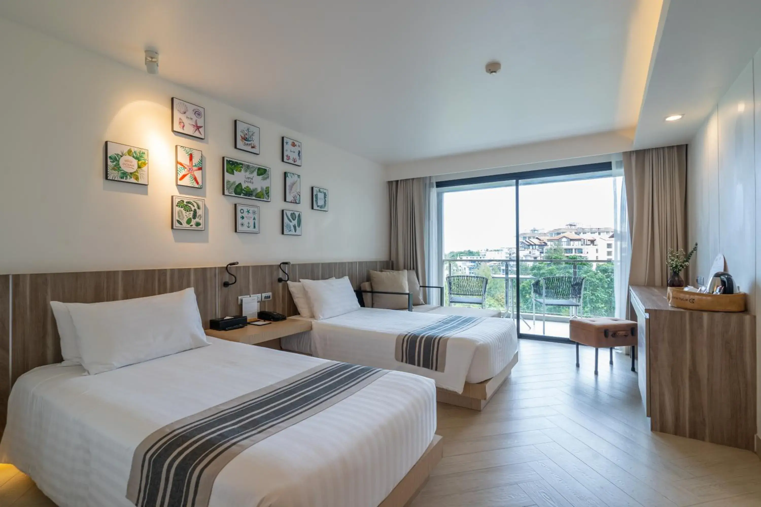 Superior Twin Room in Golden Tulip Pattaya Beach Resort