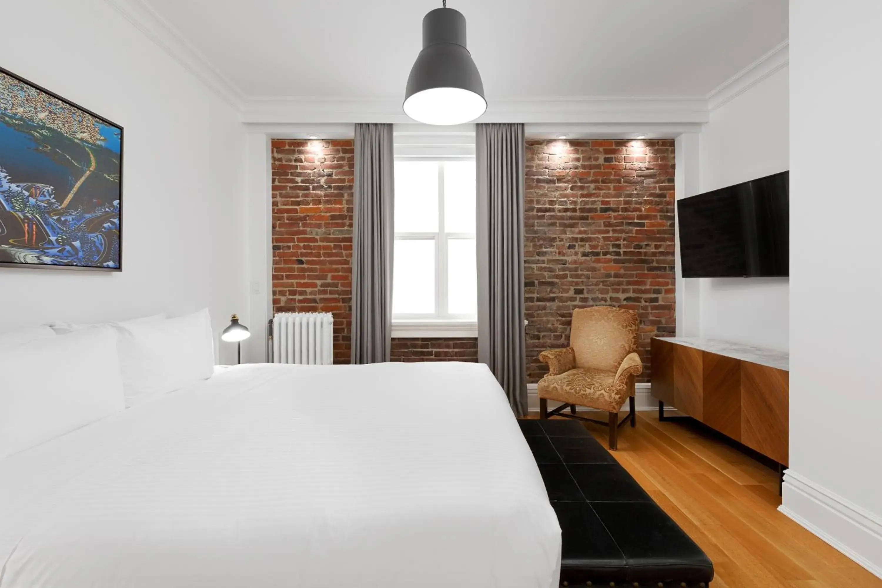 Bedroom in Victorian Hotel