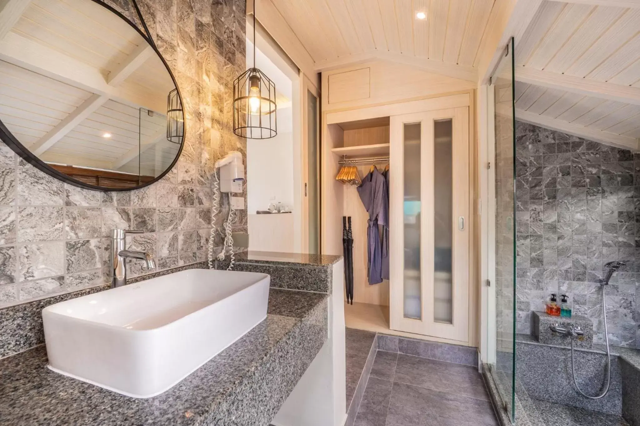 Shower, Bathroom in Khaolak Emerald Surf Beach Resort and Spa - SHA Extra Plus