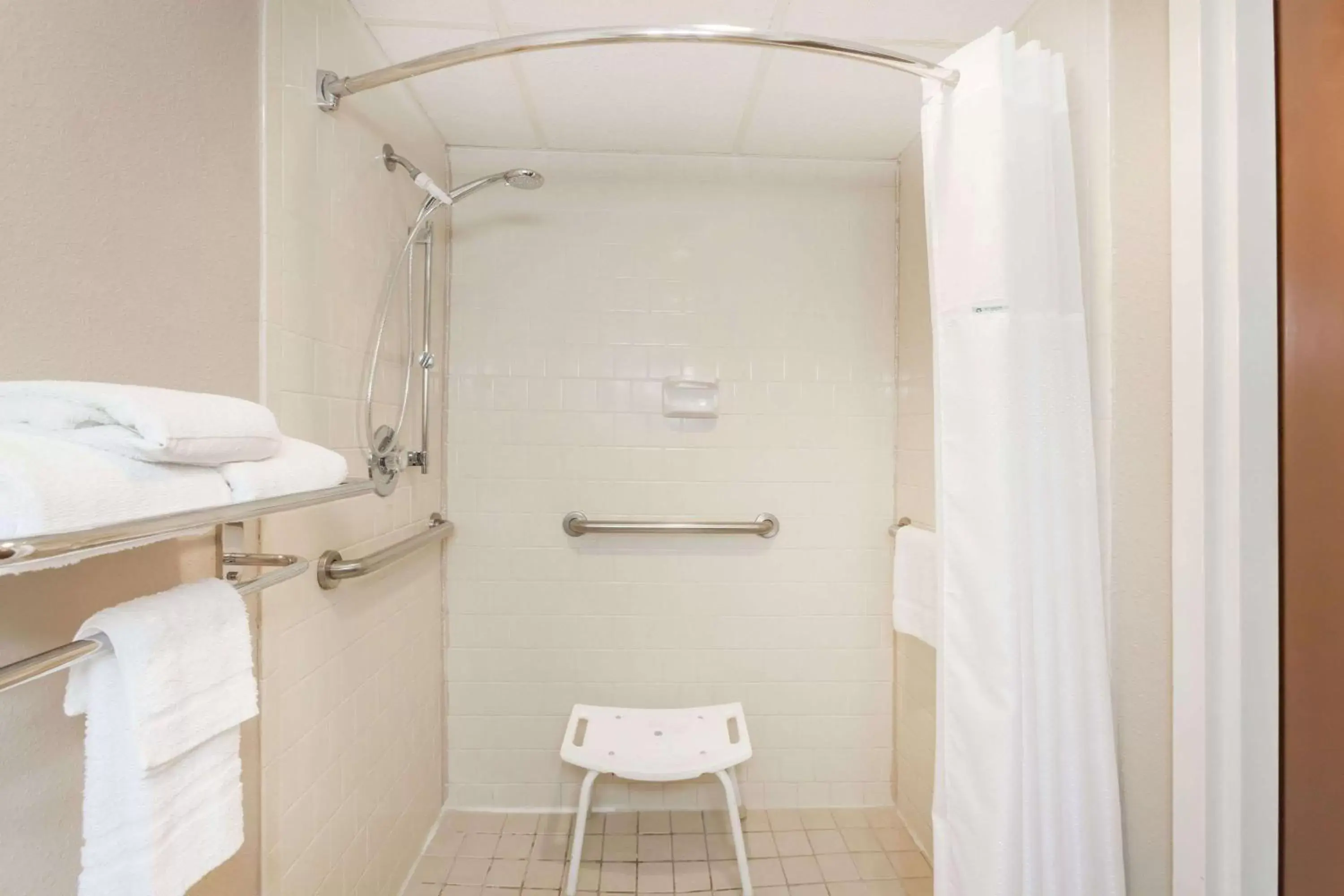 Shower, Bathroom in Super 8 by Wyndham Buffalo