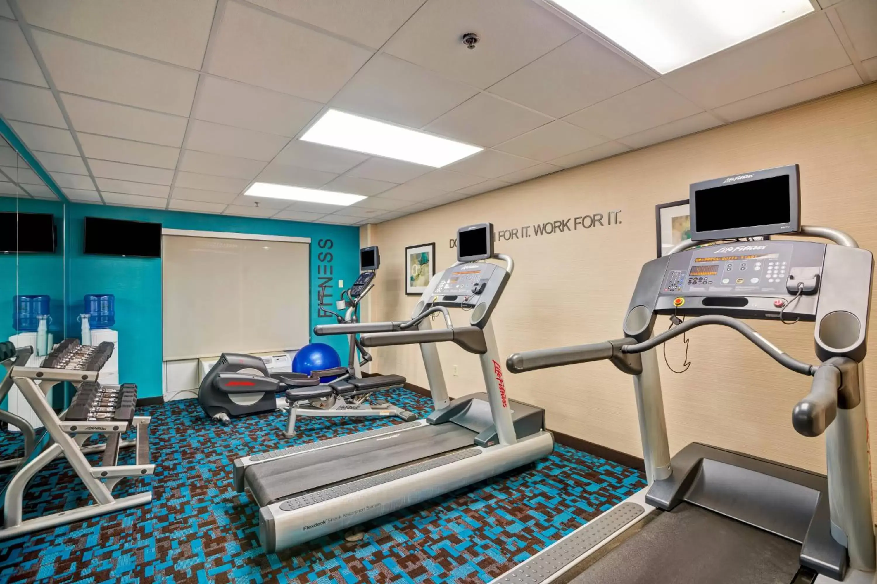 Fitness centre/facilities, Fitness Center/Facilities in Fairfield Inn & Suites Christiansburg