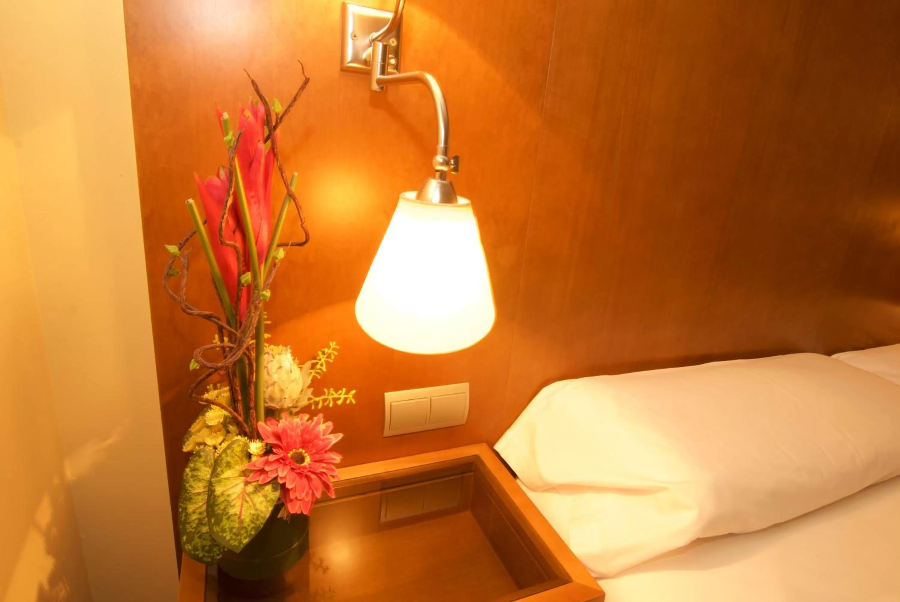 Decorative detail, Bed in Hotel Galaico