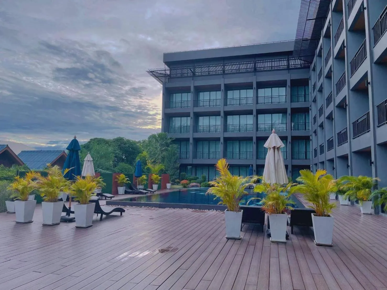 Swimming pool in Sun Marina Cha-Am