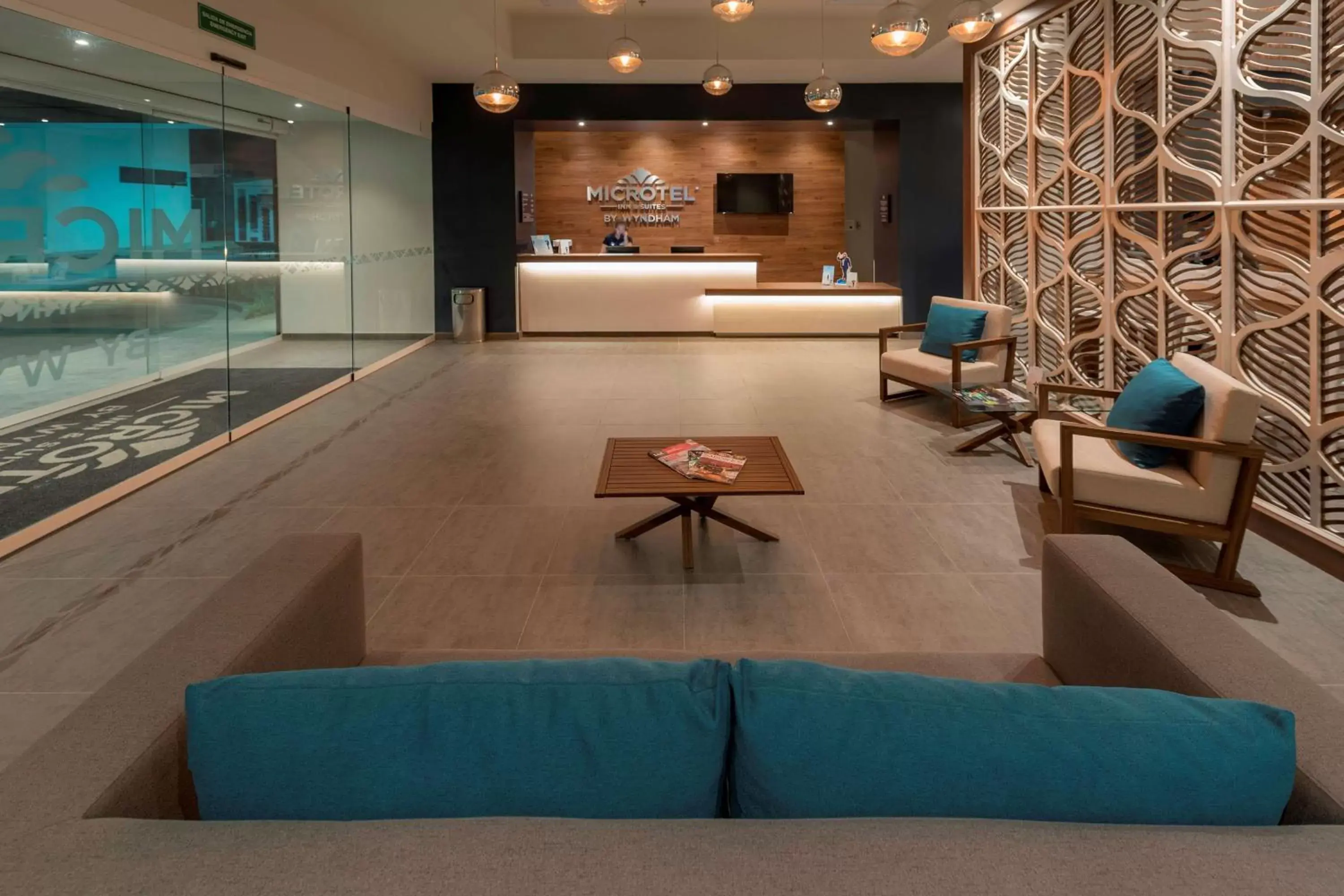 Lobby or reception, Lobby/Reception in Microtel Inn & Suites by Wyndham San Luis Potosi