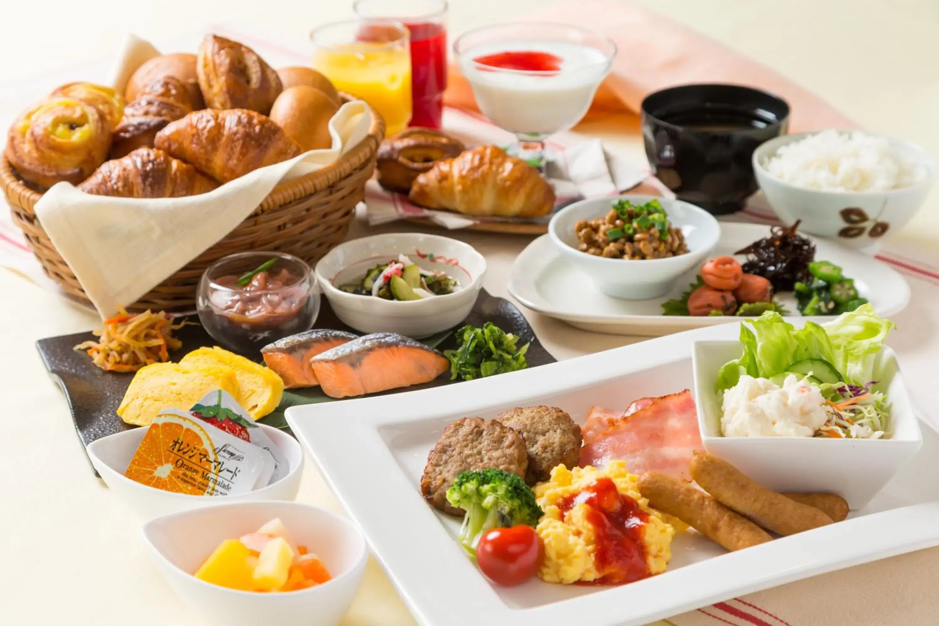 Breakfast in Vessel Inn Hiroshima Ekimae