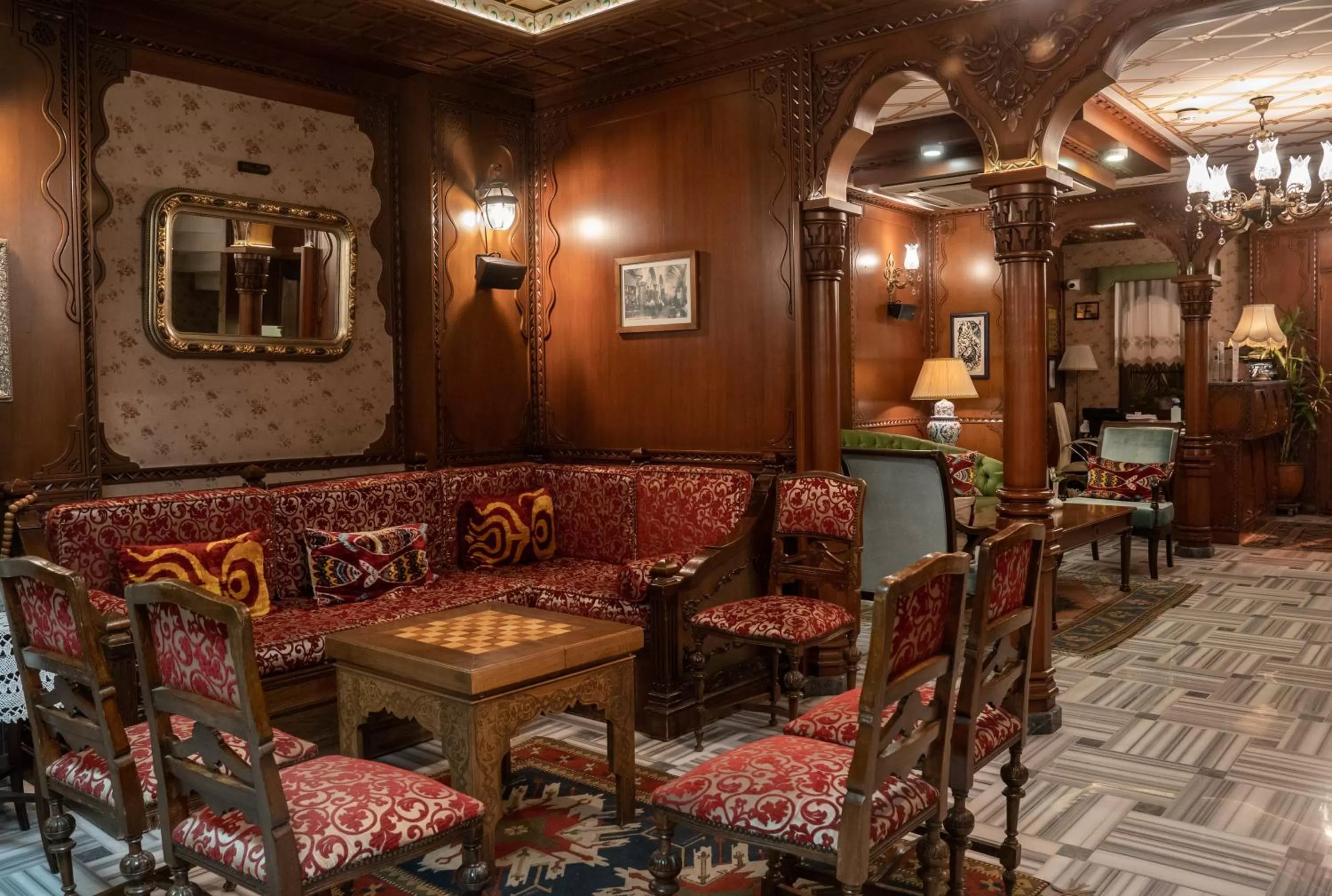 Lobby or reception in Hotel Niles Istanbul