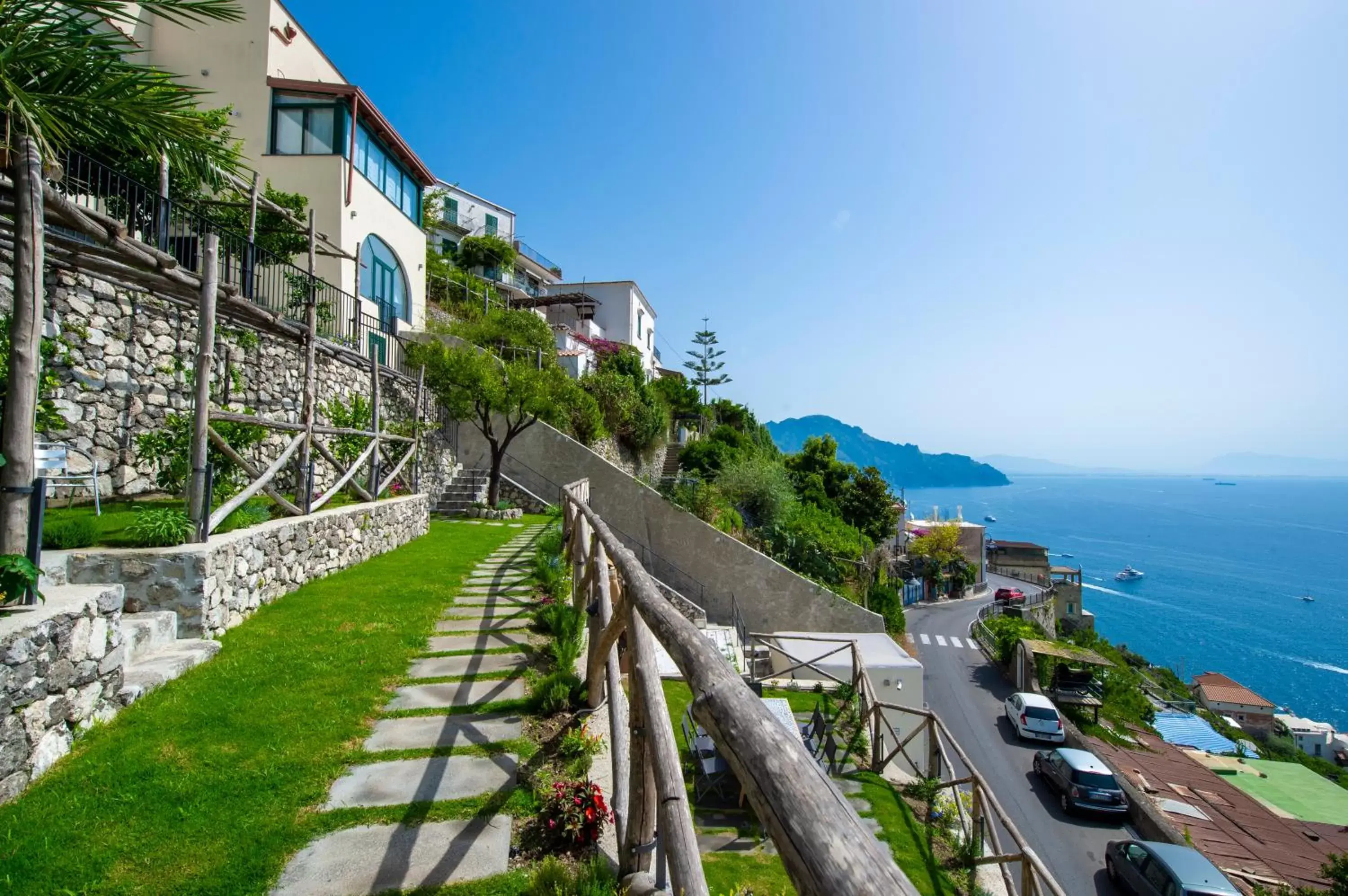 Sea view in Villa Foglia Amalfi