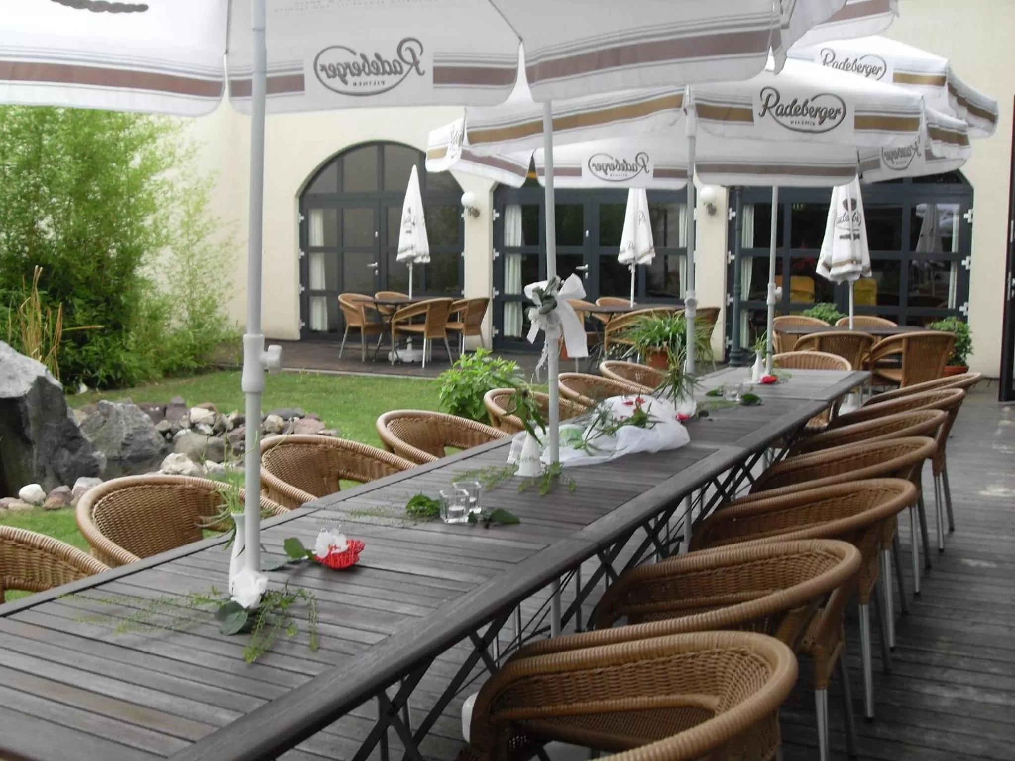 Patio in Hotel Balneolum Superior