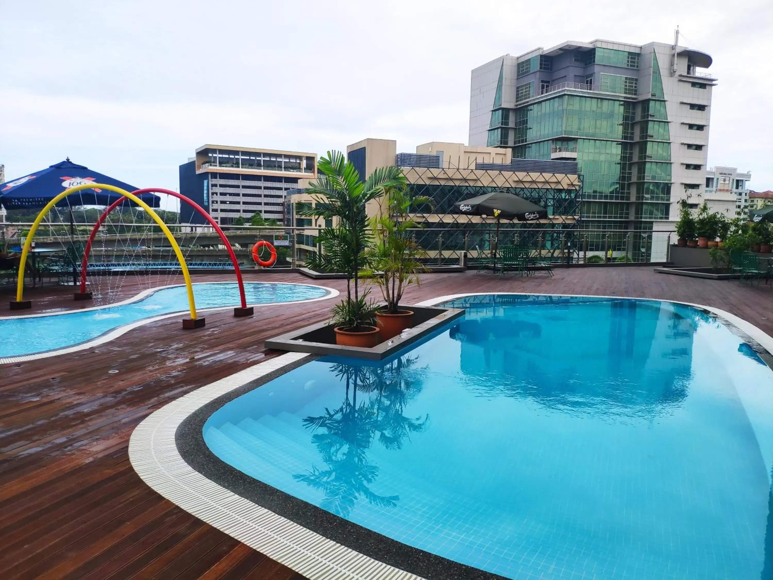 Pool view, Swimming Pool in Sabah Oriental Hotel