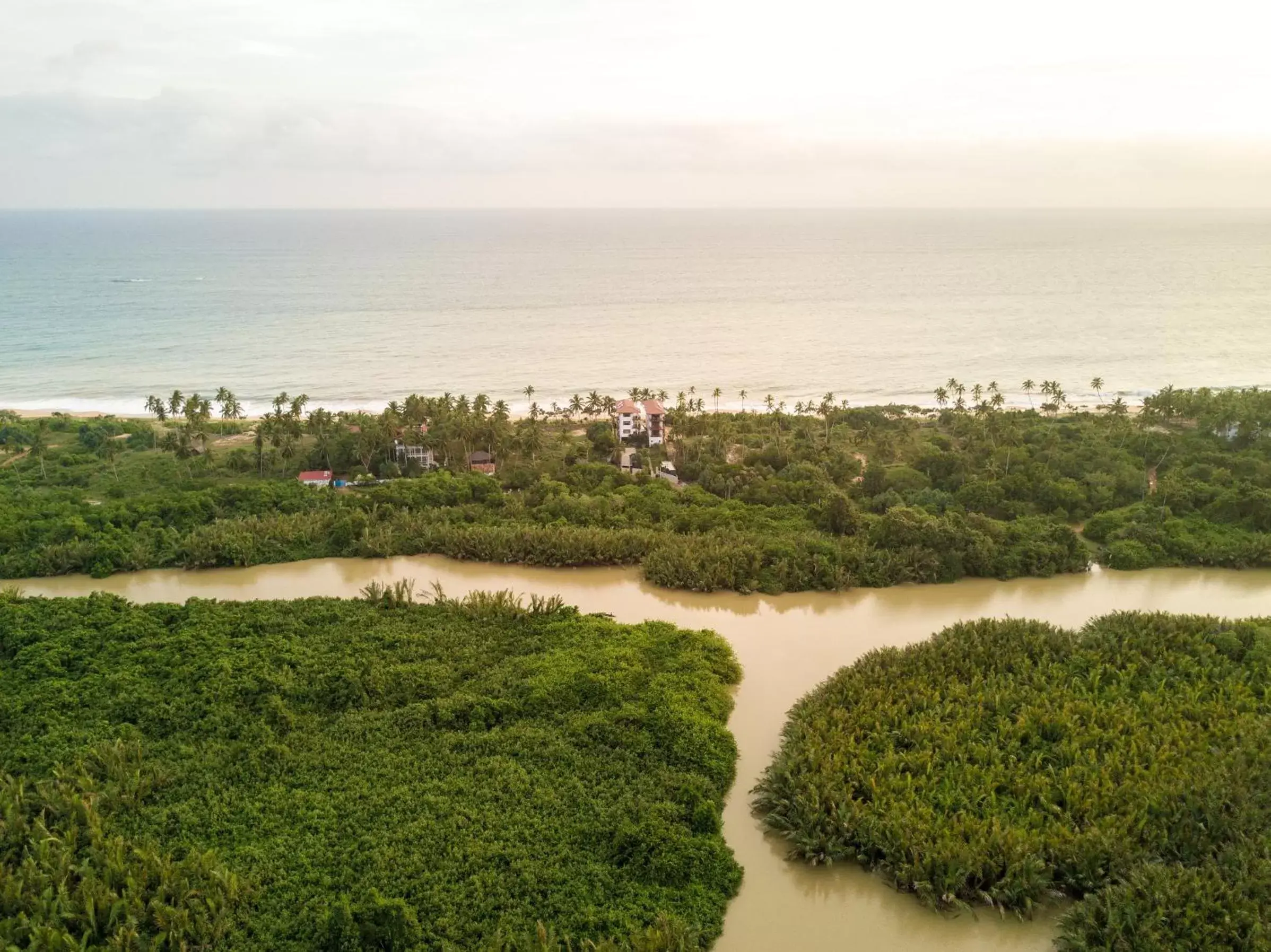 Neighbourhood, Bird's-eye View in Ananya Beach Resort