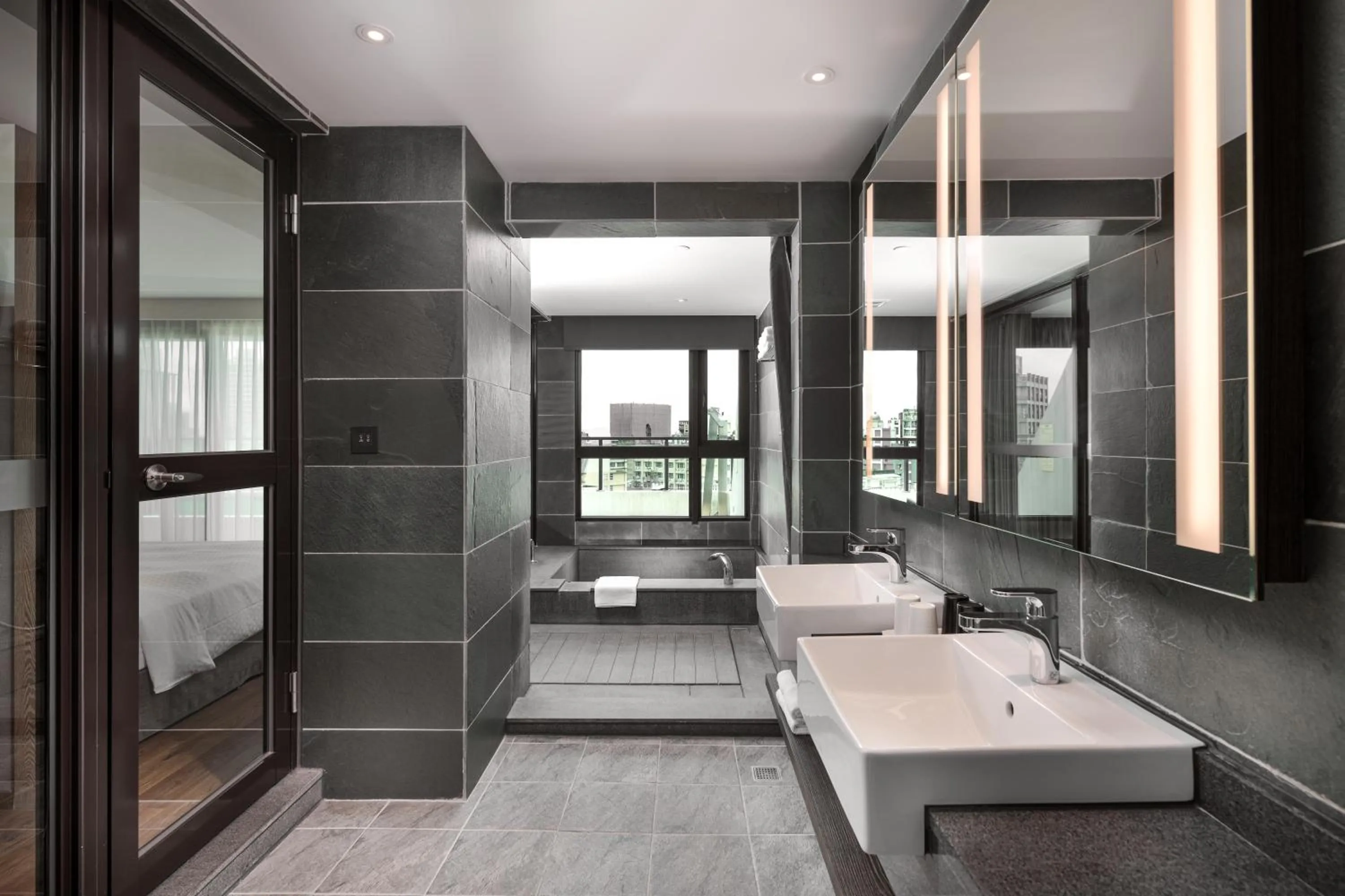 Bathroom in Four Points by Sheraton Yilan Jiaoxi