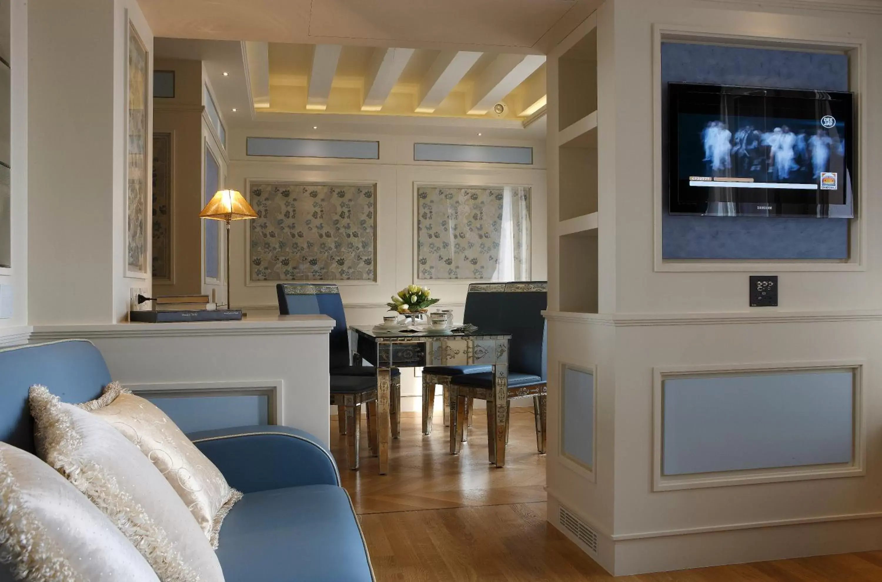 Living room, Seating Area in Canaletto Luxury Suites - San Marco Luxury