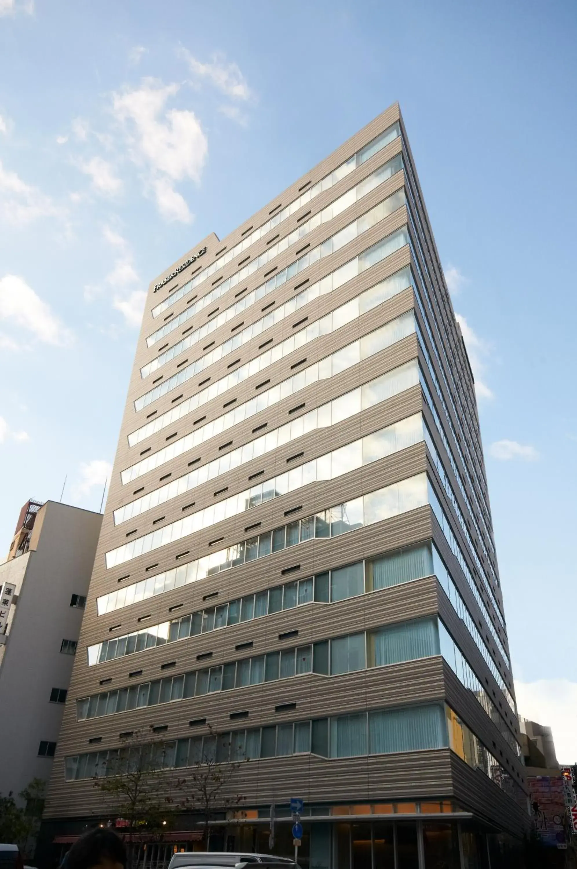 Facade/entrance, Property Building in Fraser Residence Nankai Osaka