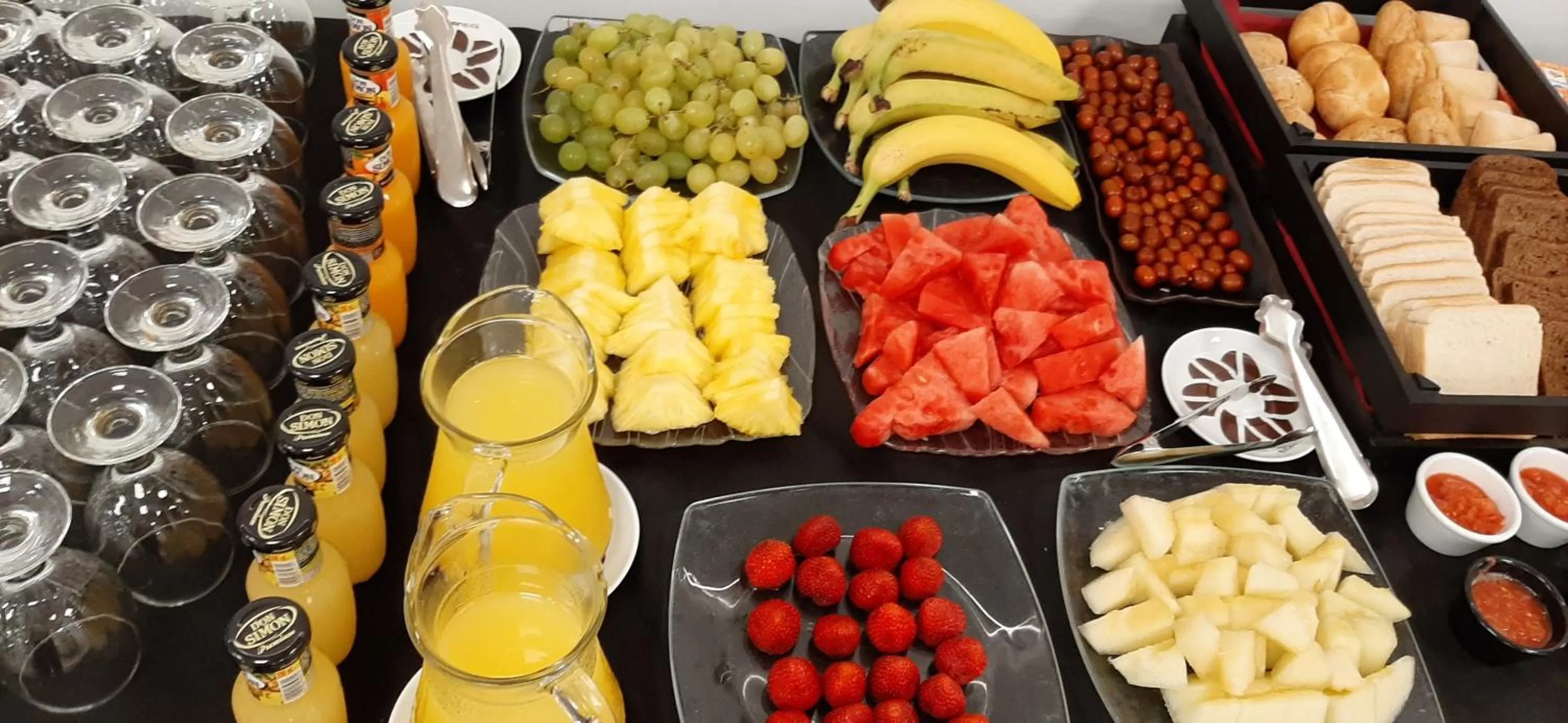 Buffet breakfast in Hotel Azahar