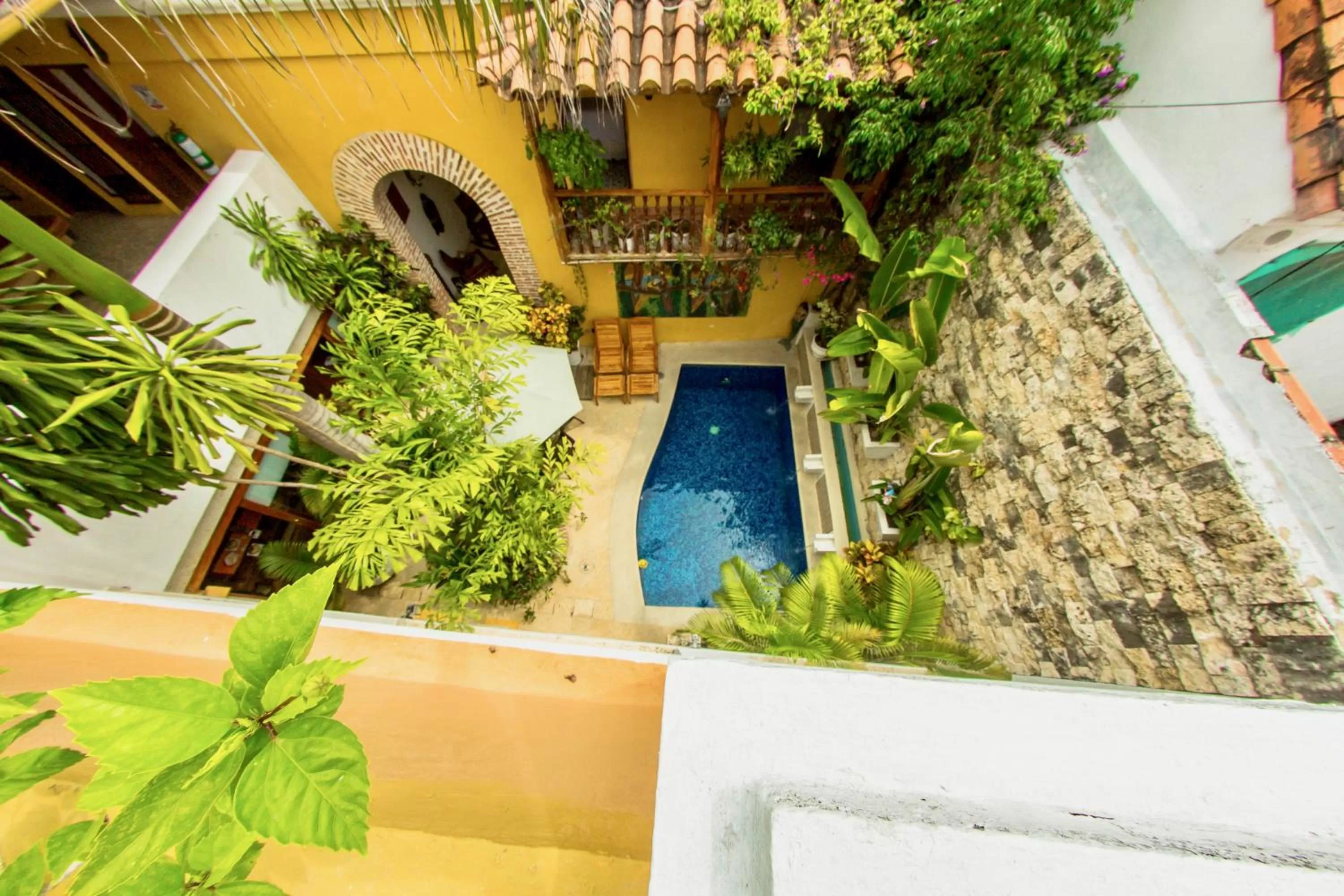 Pool View in Hotel Casa Gloria Boutique