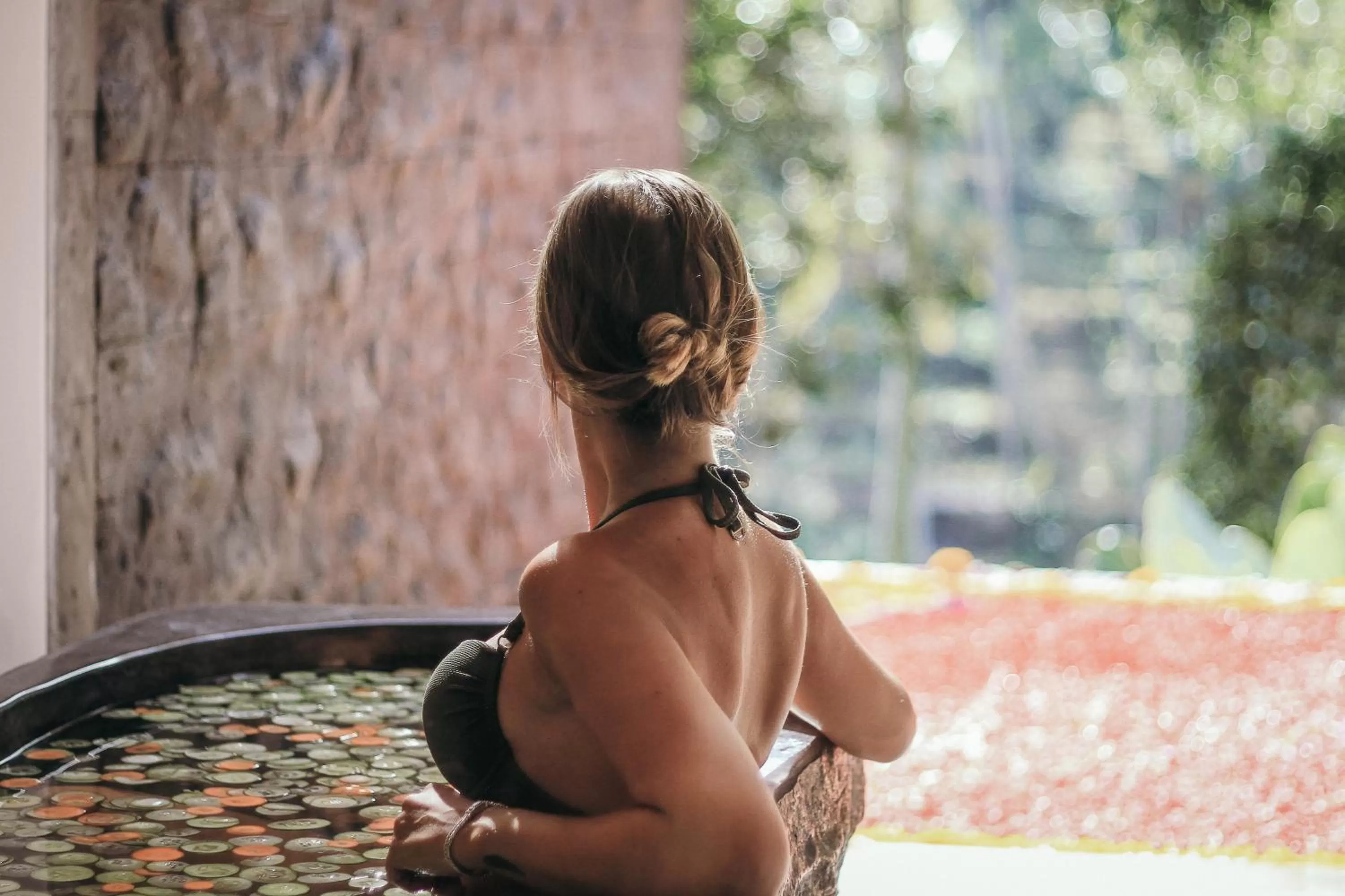 People in Bucu View Resort