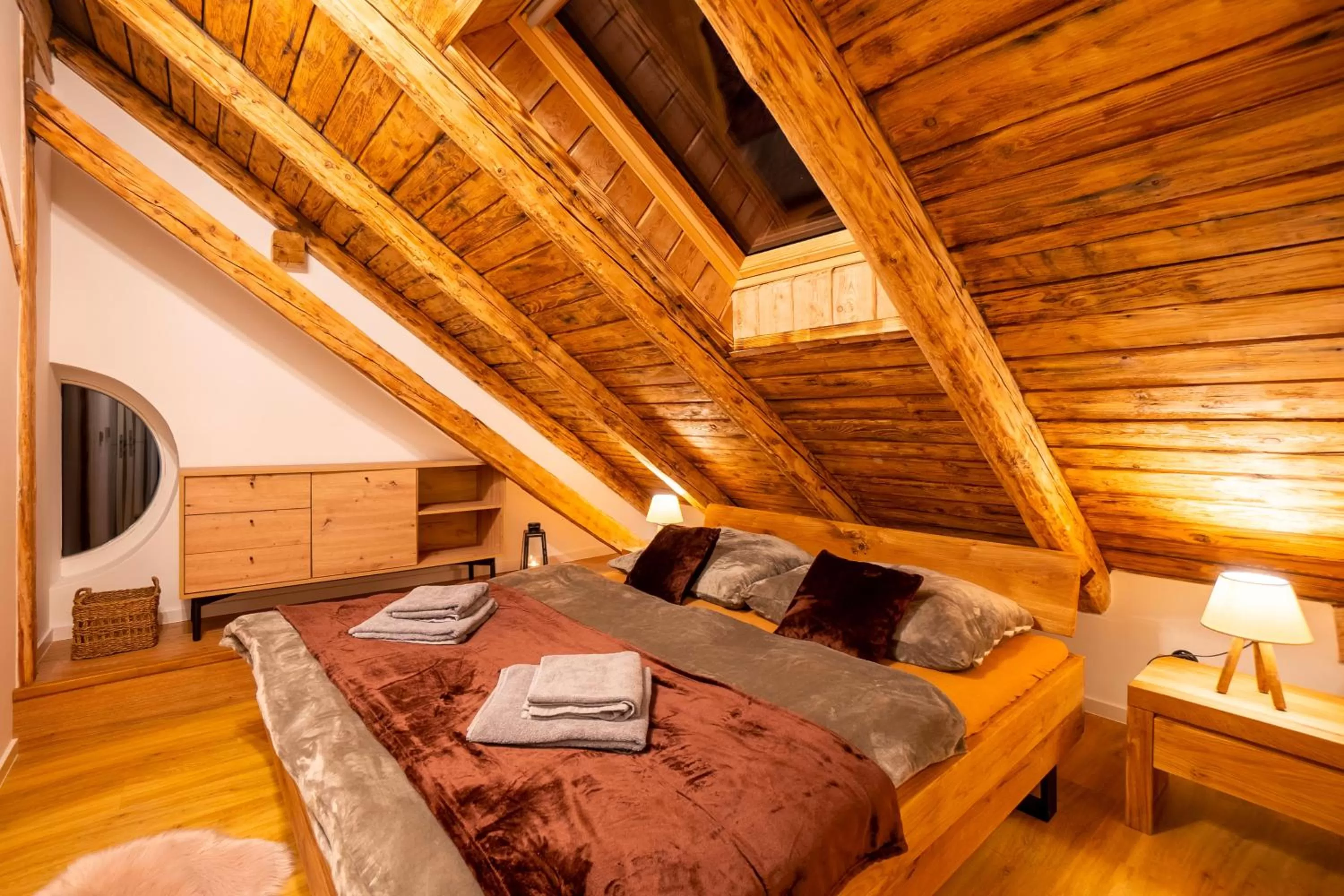 Bed in Wellness Apartmány Vila Republika