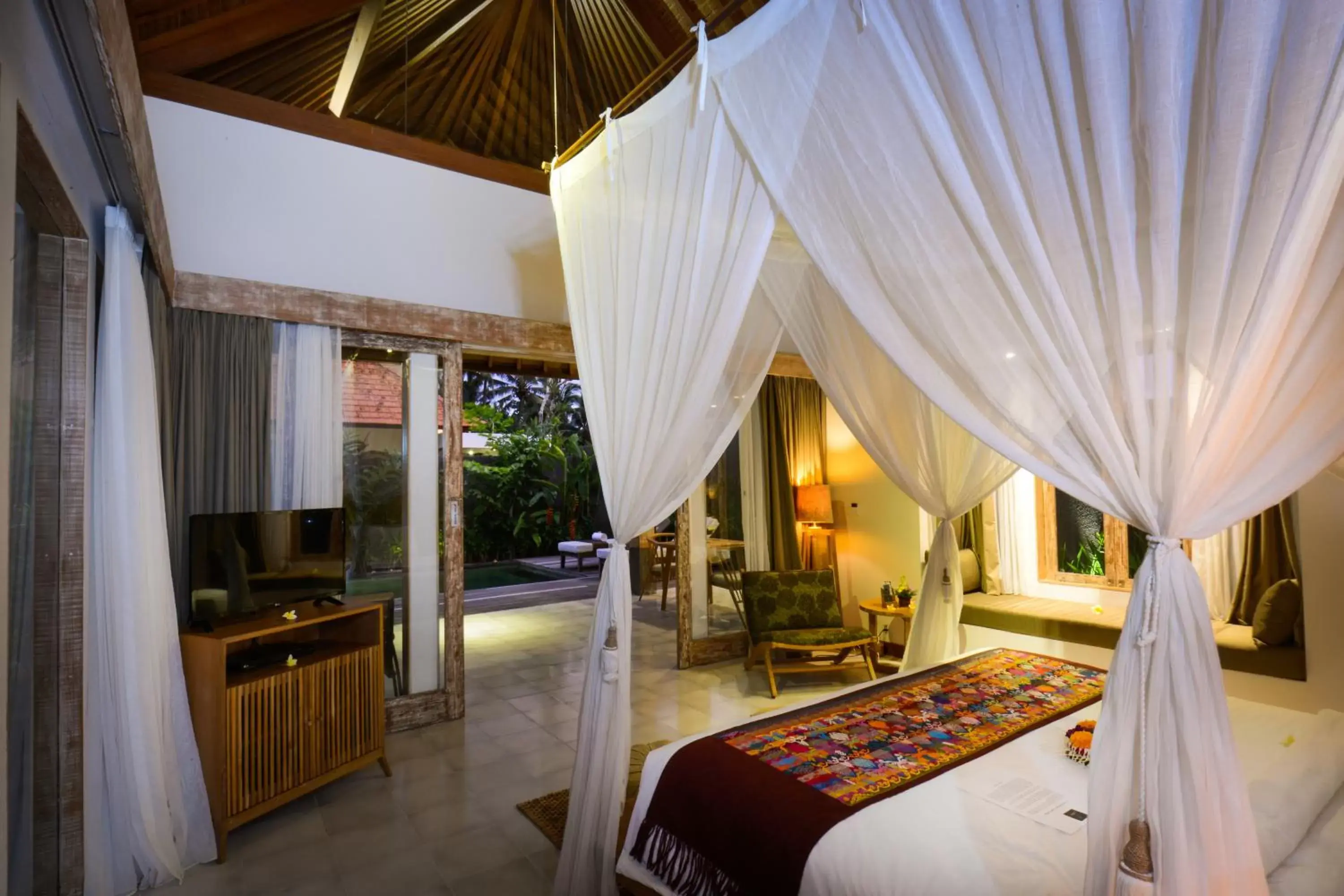 Bedroom in Purana Boutique Resort