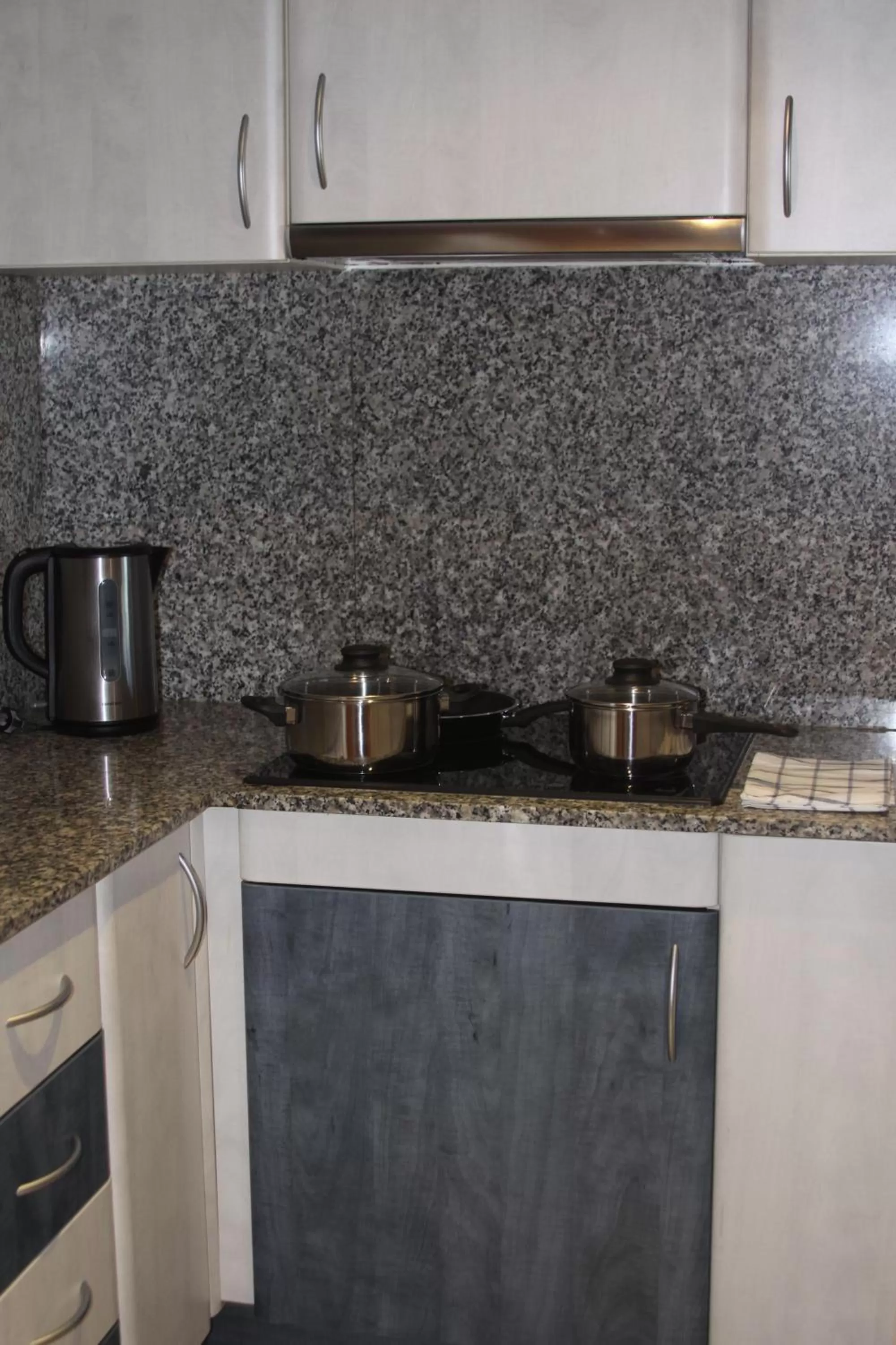 Kitchen or kitchenette in Aparthotel Marsol