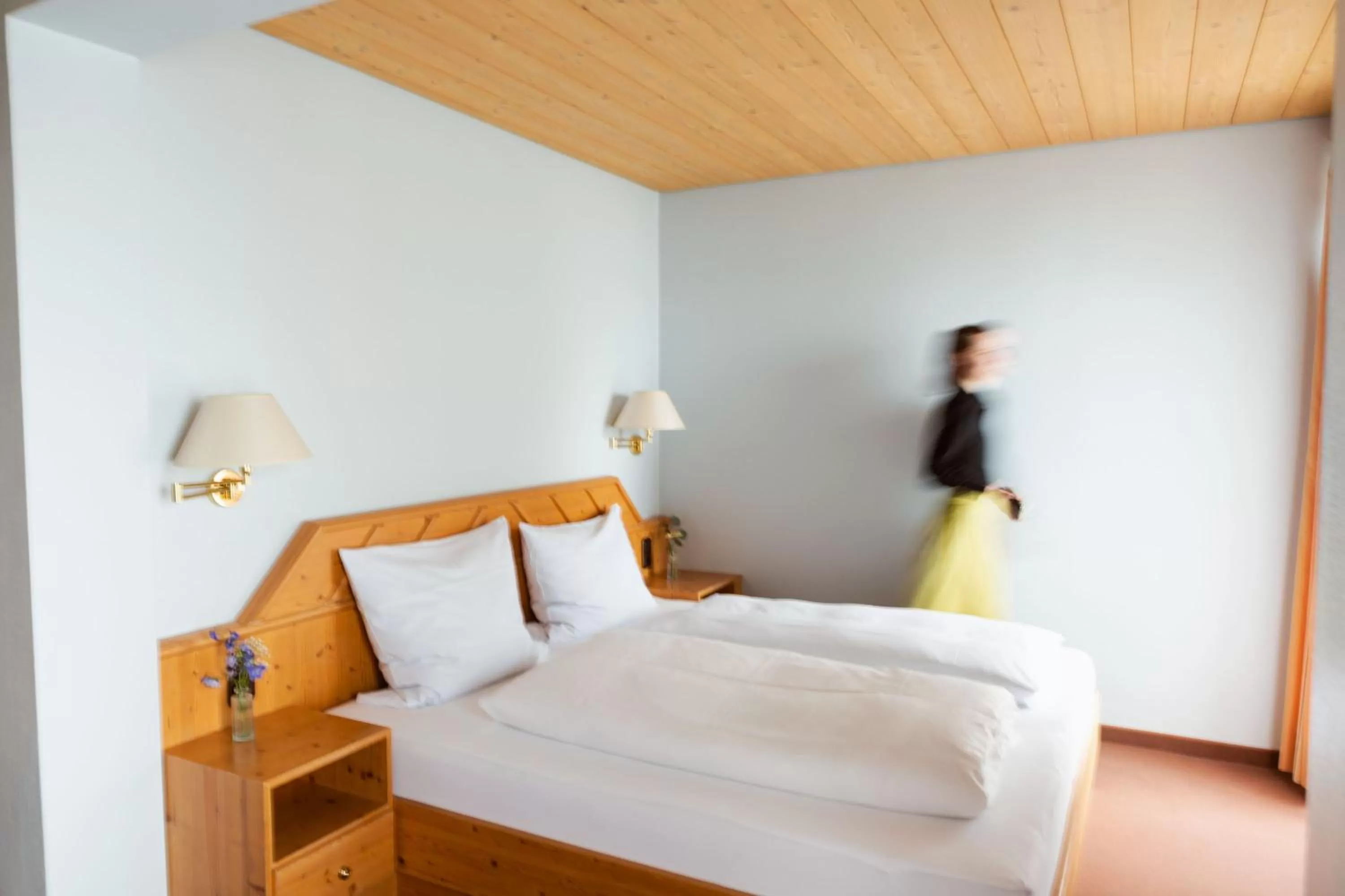 Photo of the whole room, Bed in Strandhotel SüdSee Diessen am Ammersee