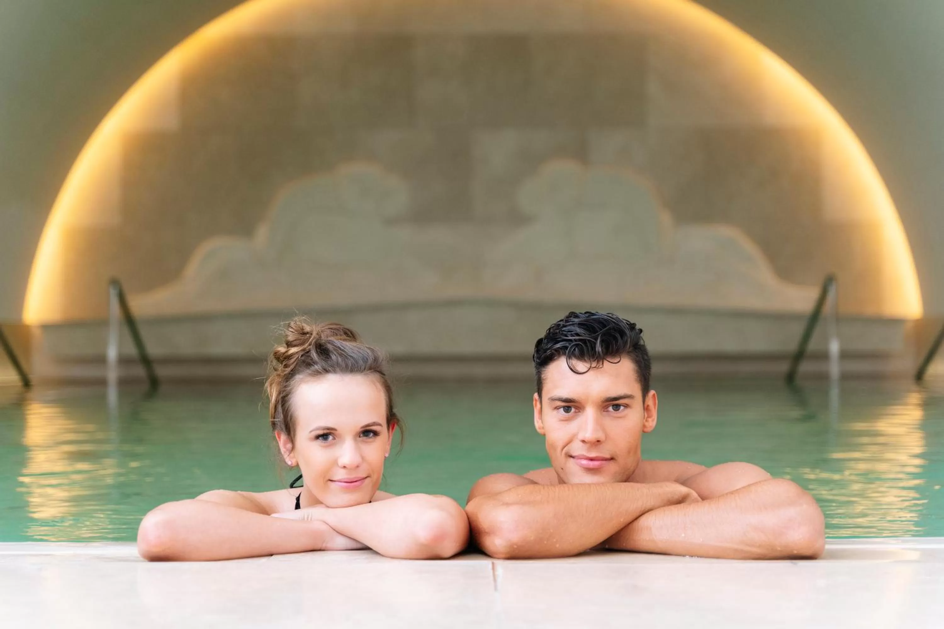 Swimming pool in Park Hyatt Vienna