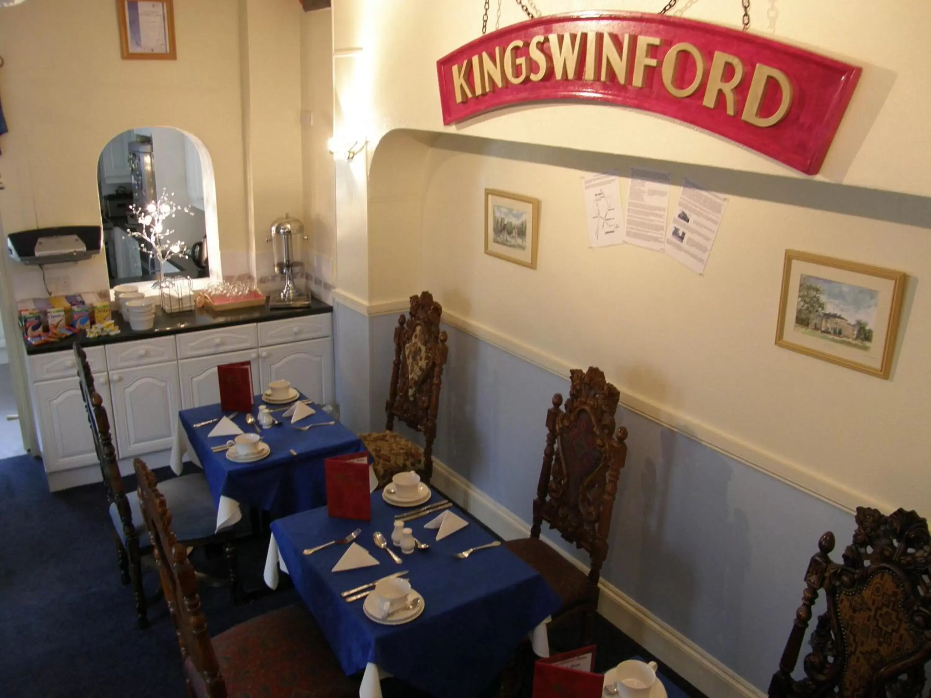 Restaurant/Places to Eat in Kingswinford Guest House