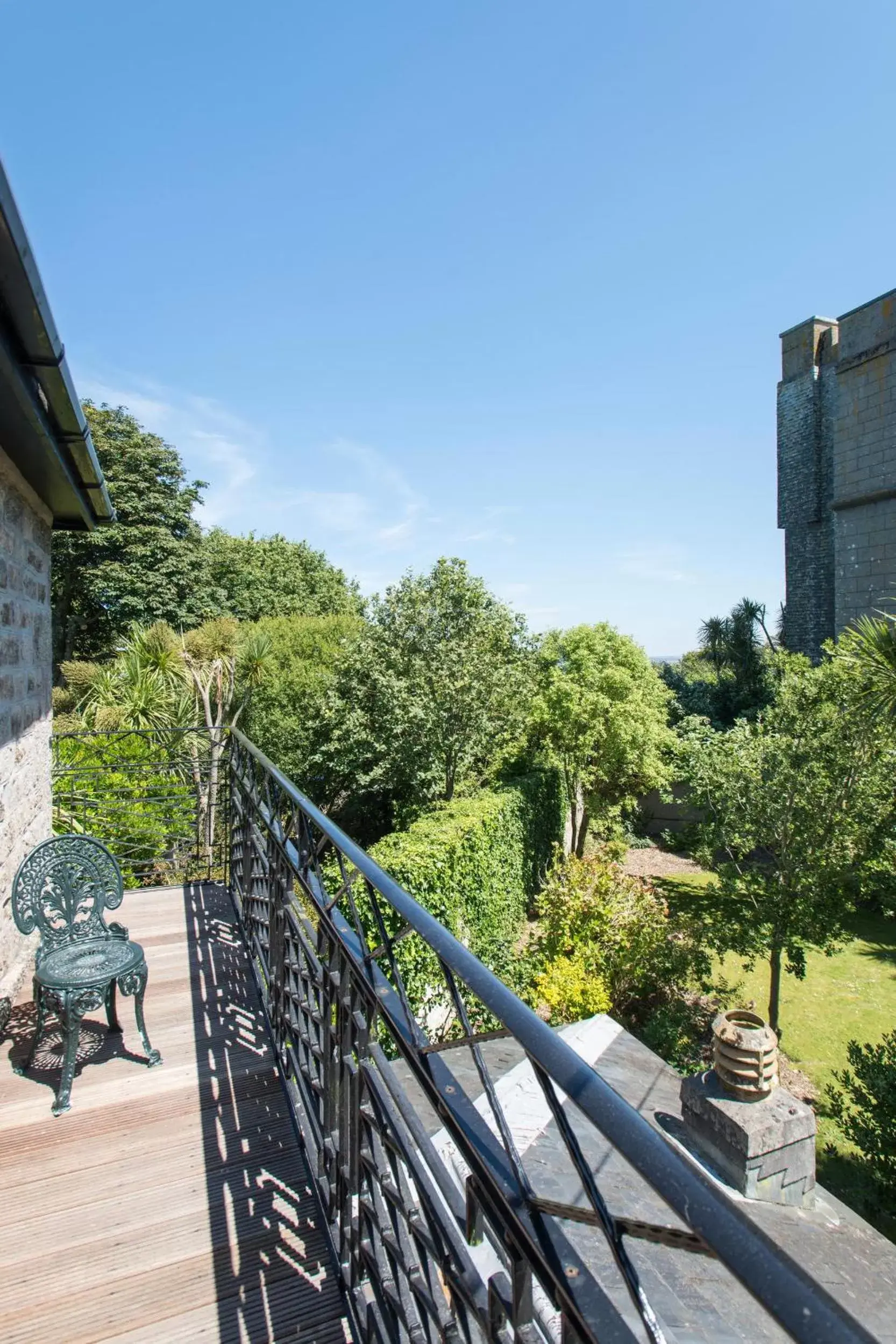 Balcony/Terrace in Tregenna Castle Resort