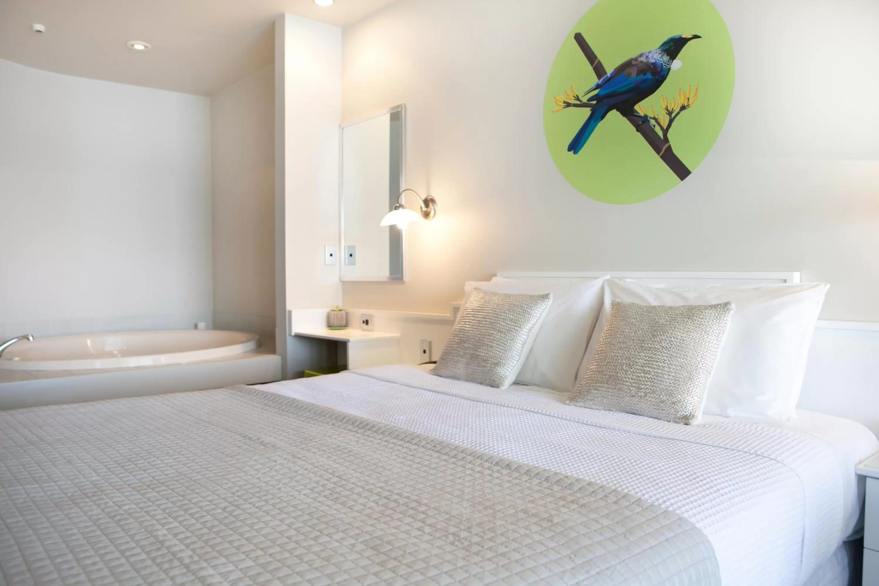 Bed in Boulevard Waters