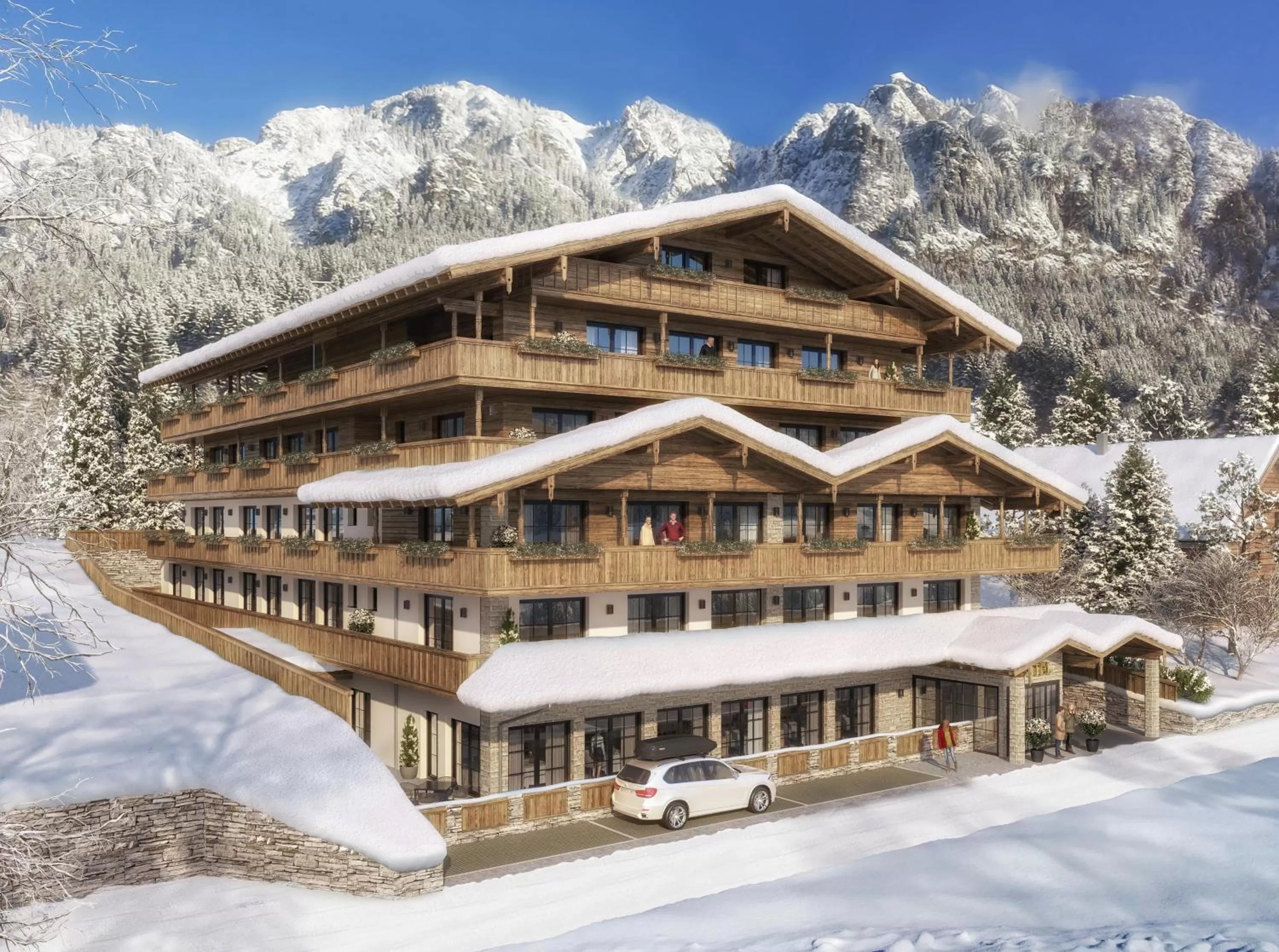 Property building in Boutiquehotel die Alpbacherin 4 Sterne Superior