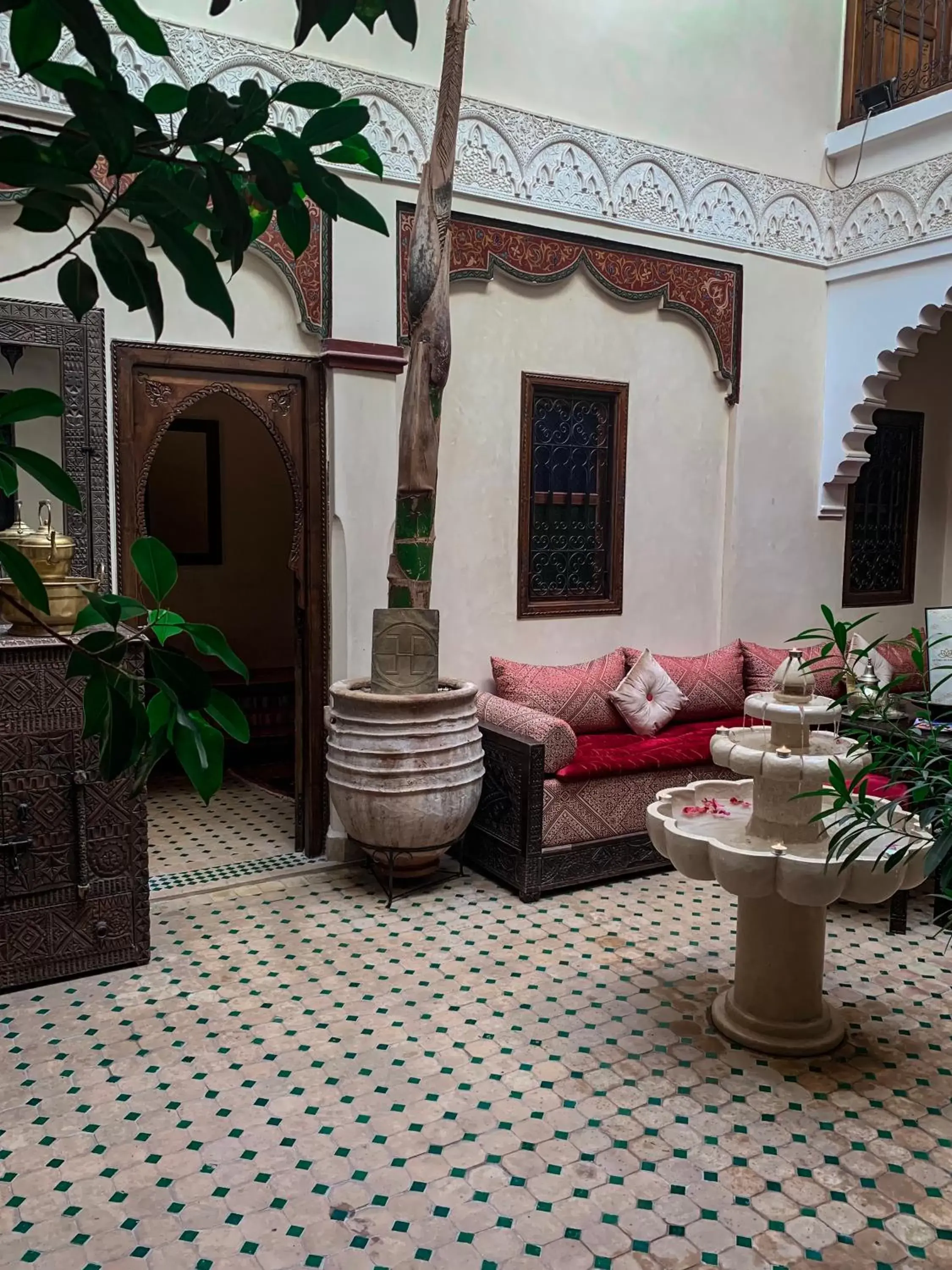 Patio in Riad Ghali Hotel & SPA