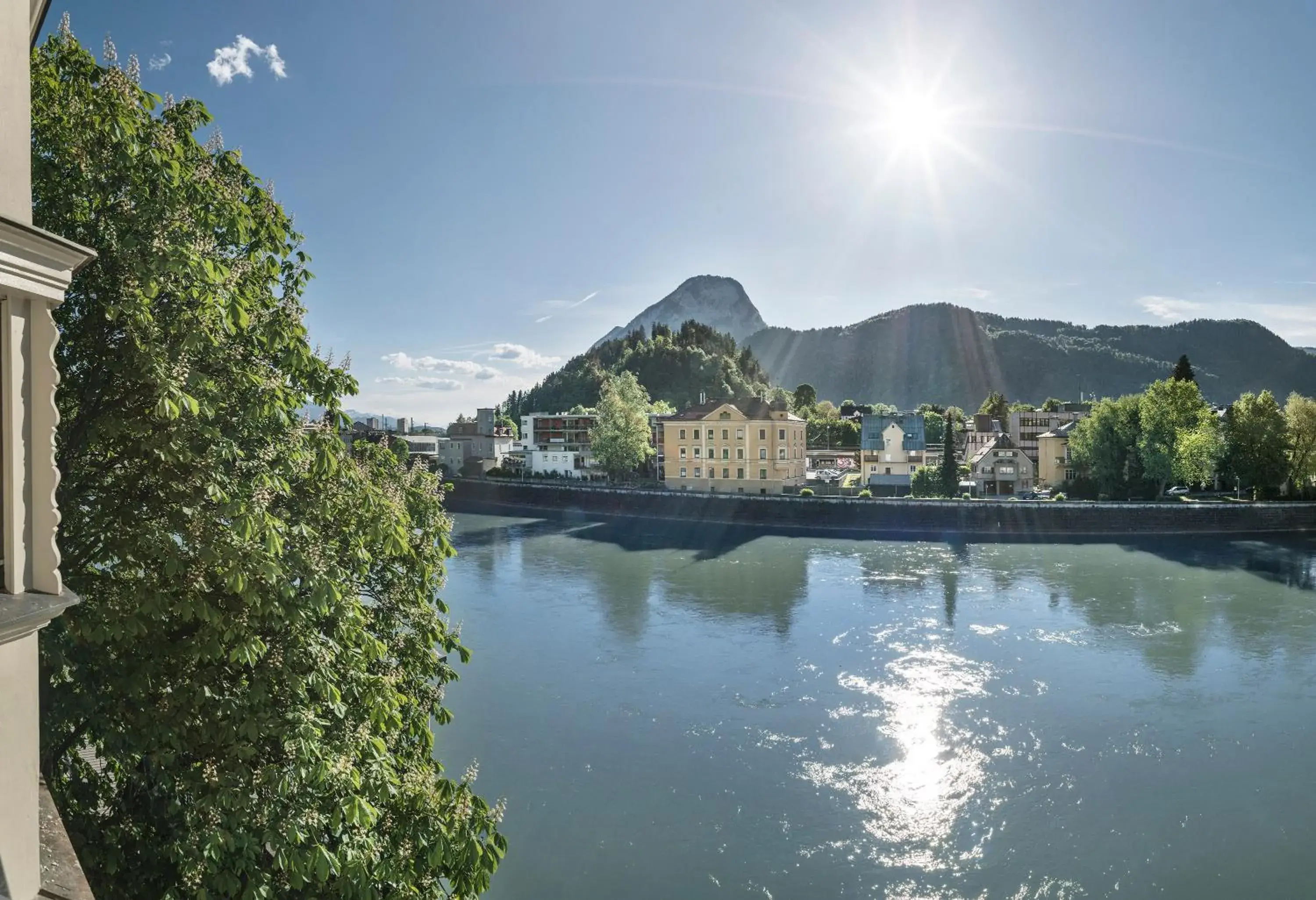 Mountain view in Boutique Hotel im Auracher Lochl