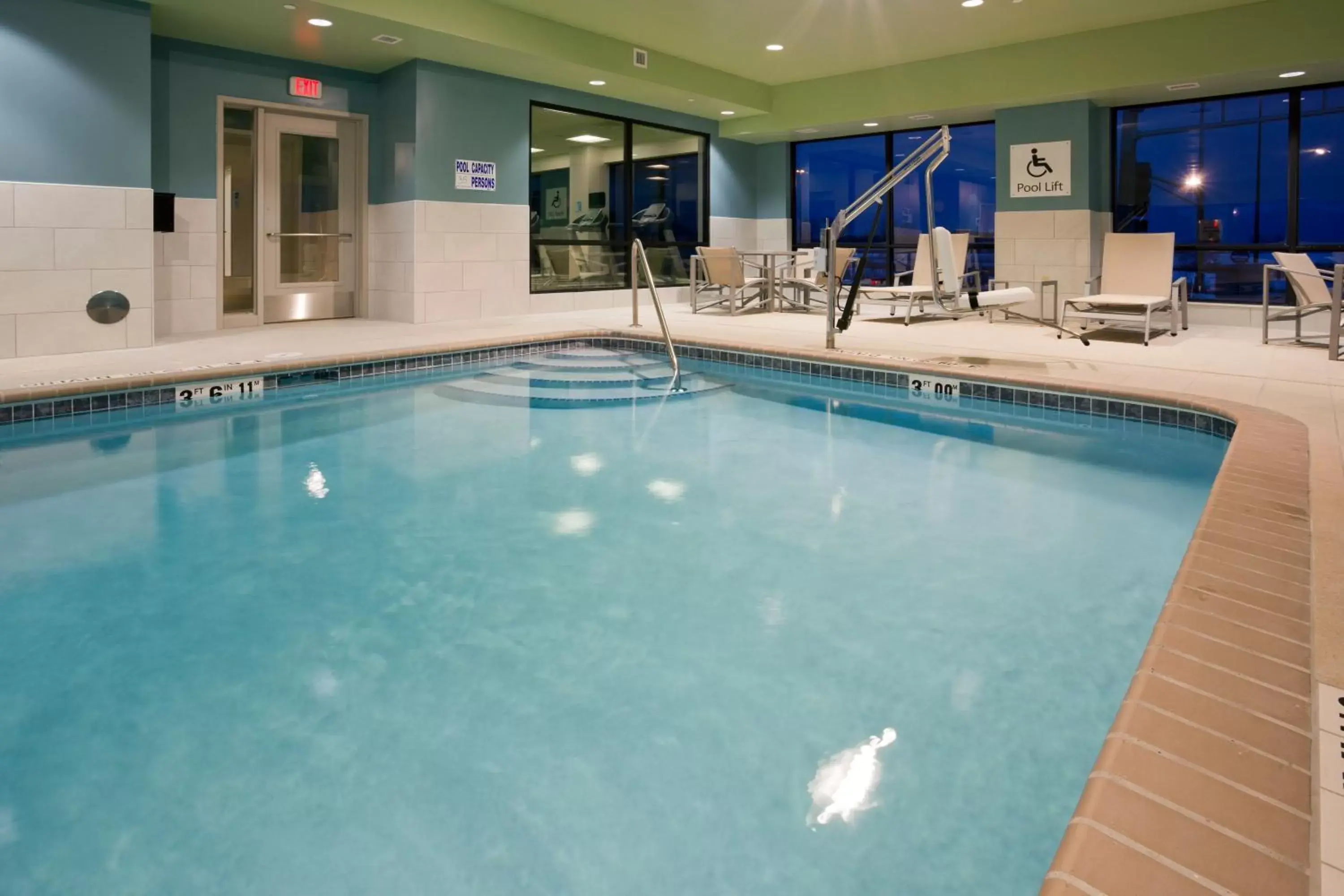 Swimming Pool in Holiday Inn Express Roseville-St. Paul, an IHG Hotel