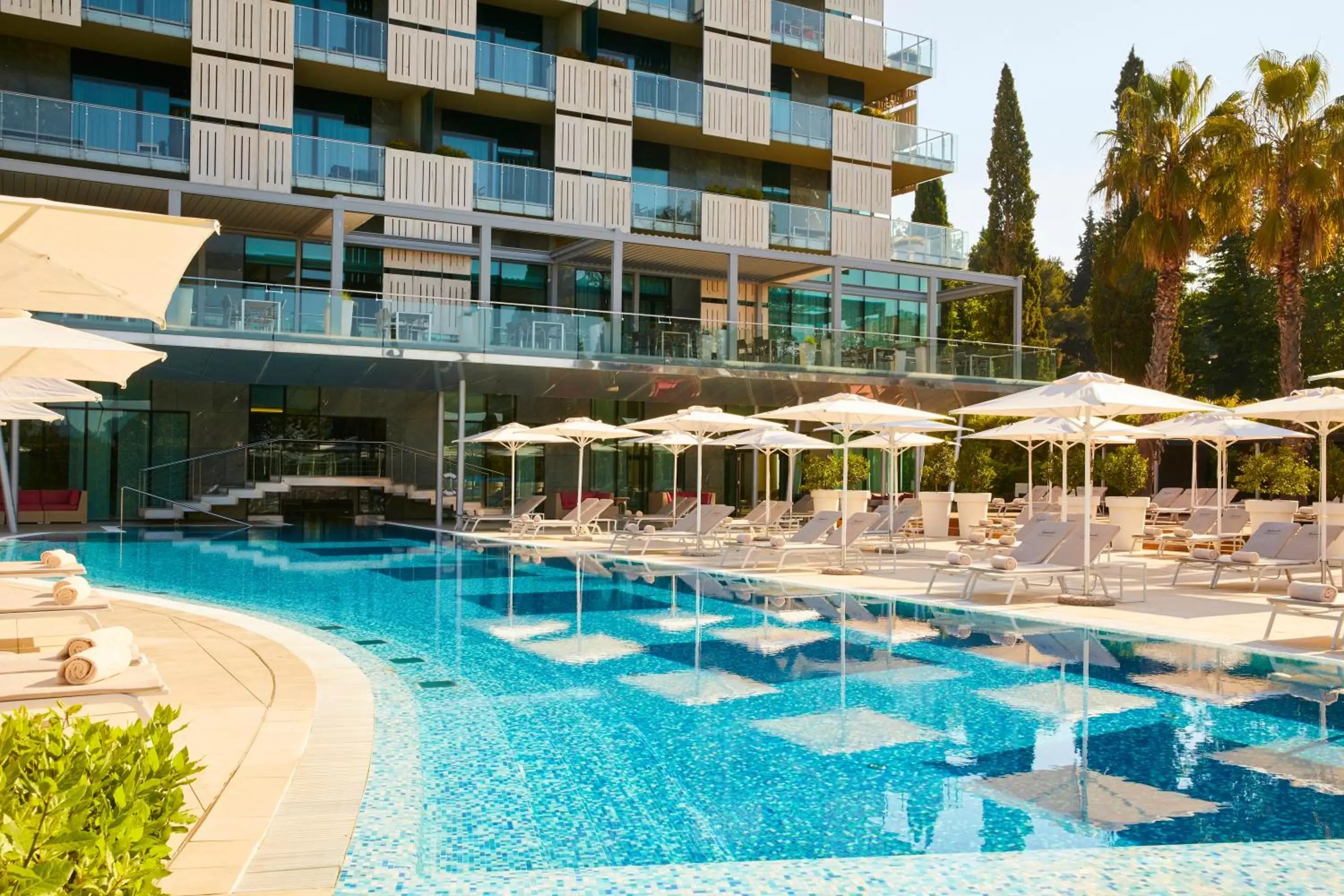 Swimming Pool in Hotel Kempinski Palace Portorož