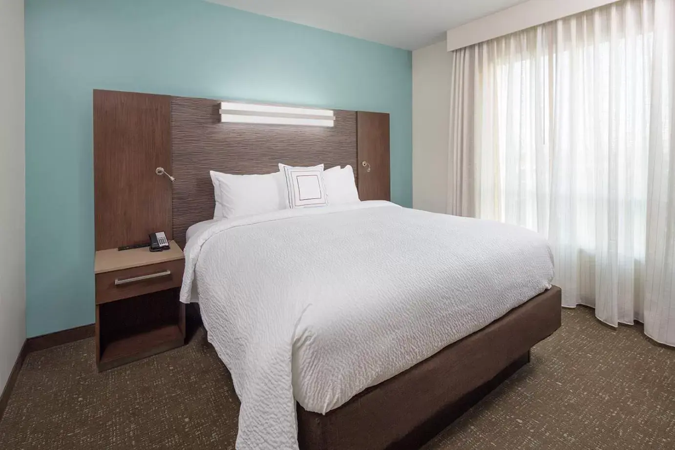 Bedroom, Bed in Residence Inn by Marriott Ontario Rancho Cucamonga