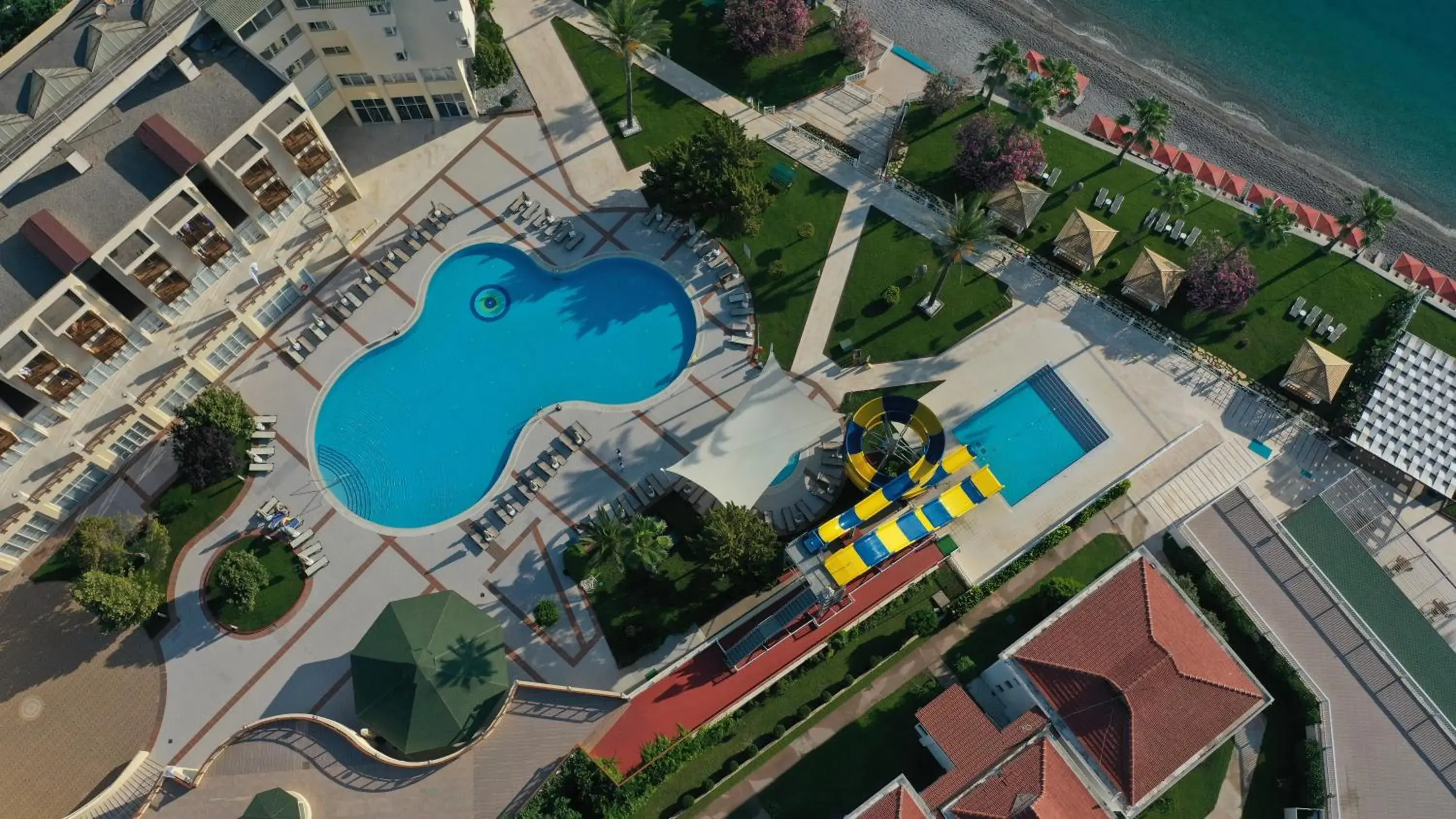Pool view, Bird's-eye View in Fun&Sun Active Club Hydros