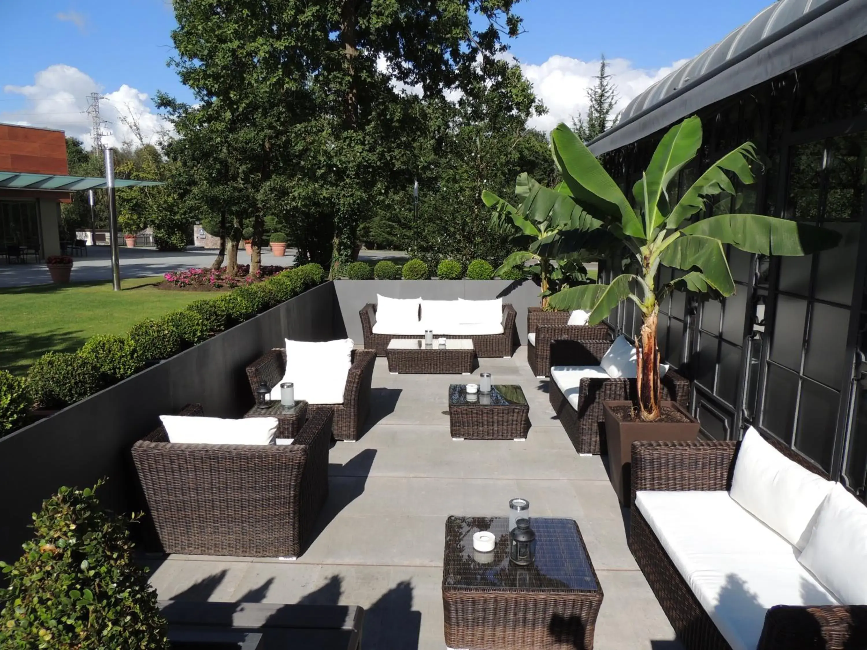 Balcony/Terrace, Restaurant/Places to Eat in Castillo Del Bosque La Zoreda