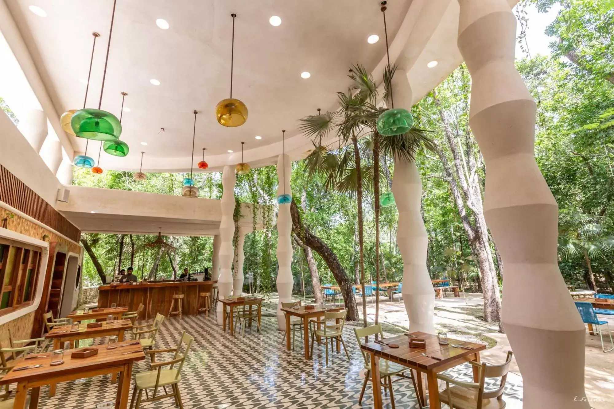 Restaurant/Places to Eat in Hotel Holistika Tulum