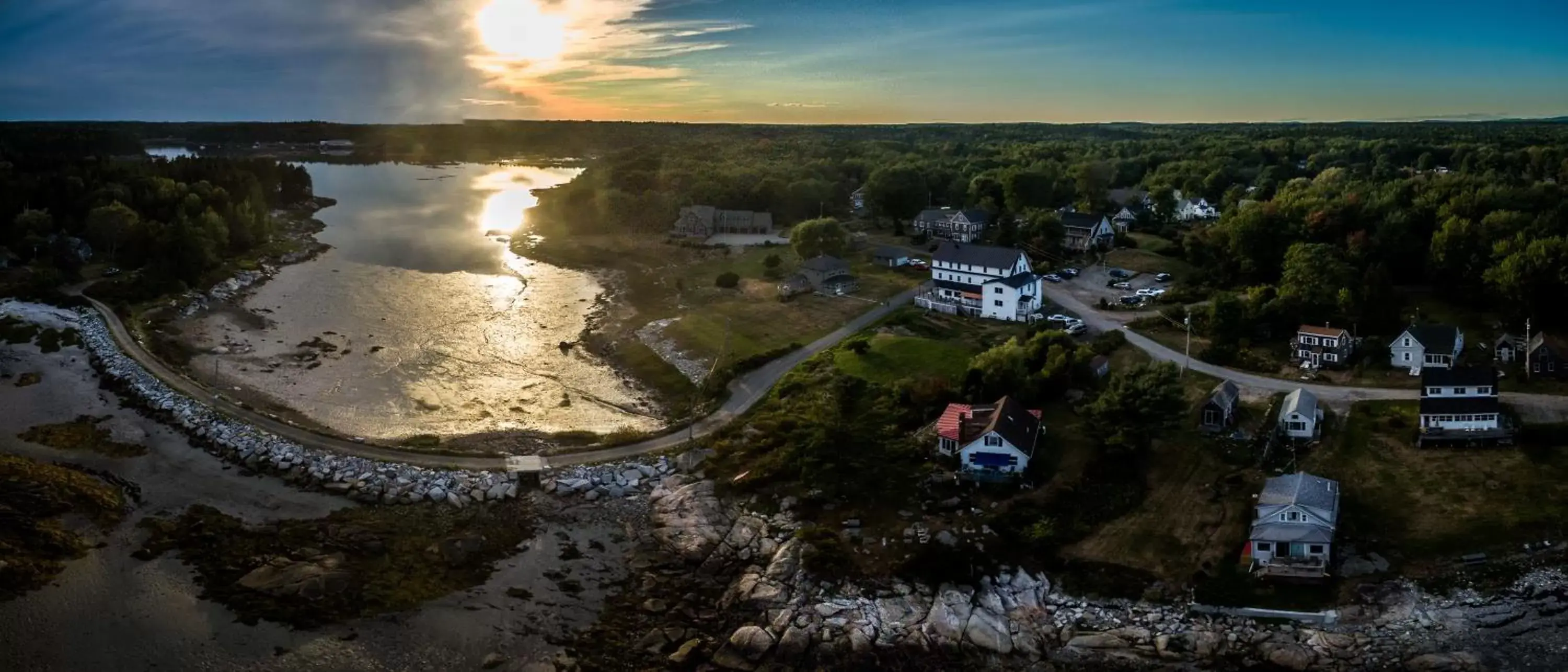 Bird's eye view, Bird's-eye View in The Craignair Inn & Causeway Restaurant