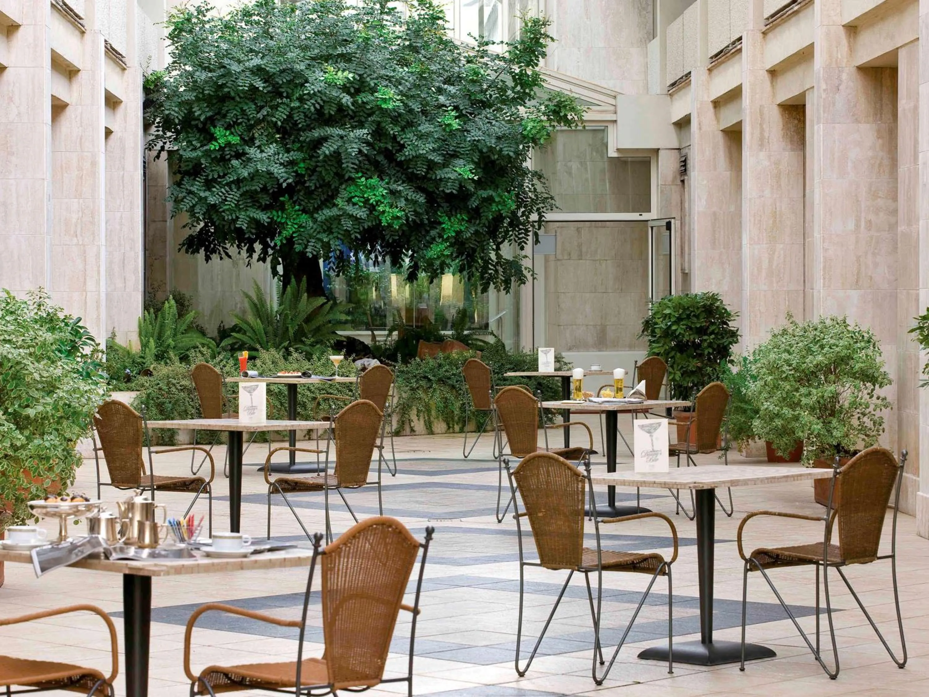 On site in Mercure Roma West