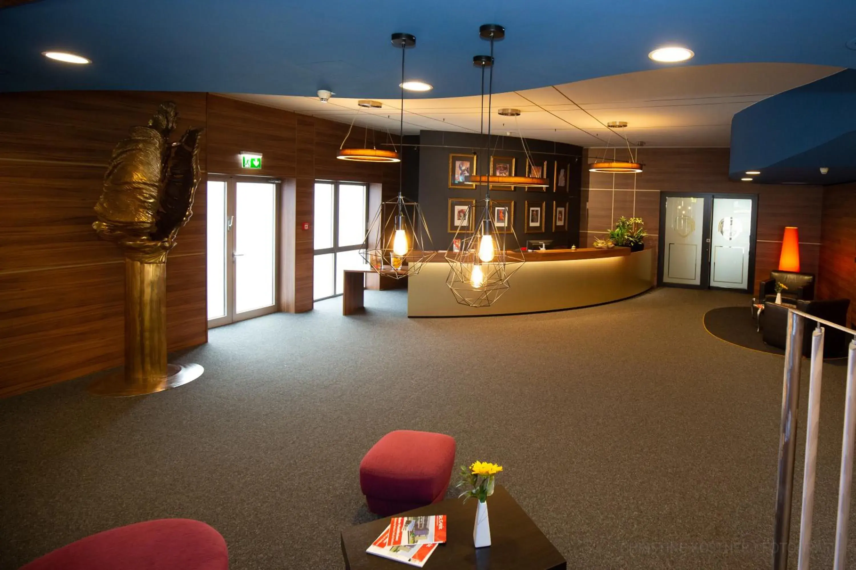 Lobby or reception in Hotel Fuchspalast