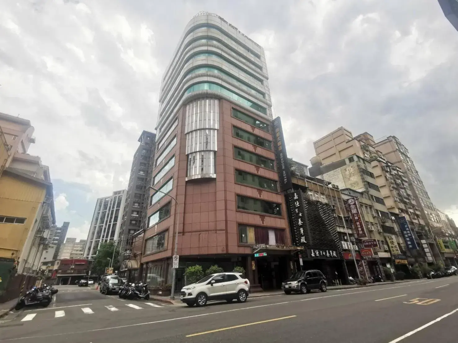 Bird's eye view, Property Building in Meadow Hotel Taipei