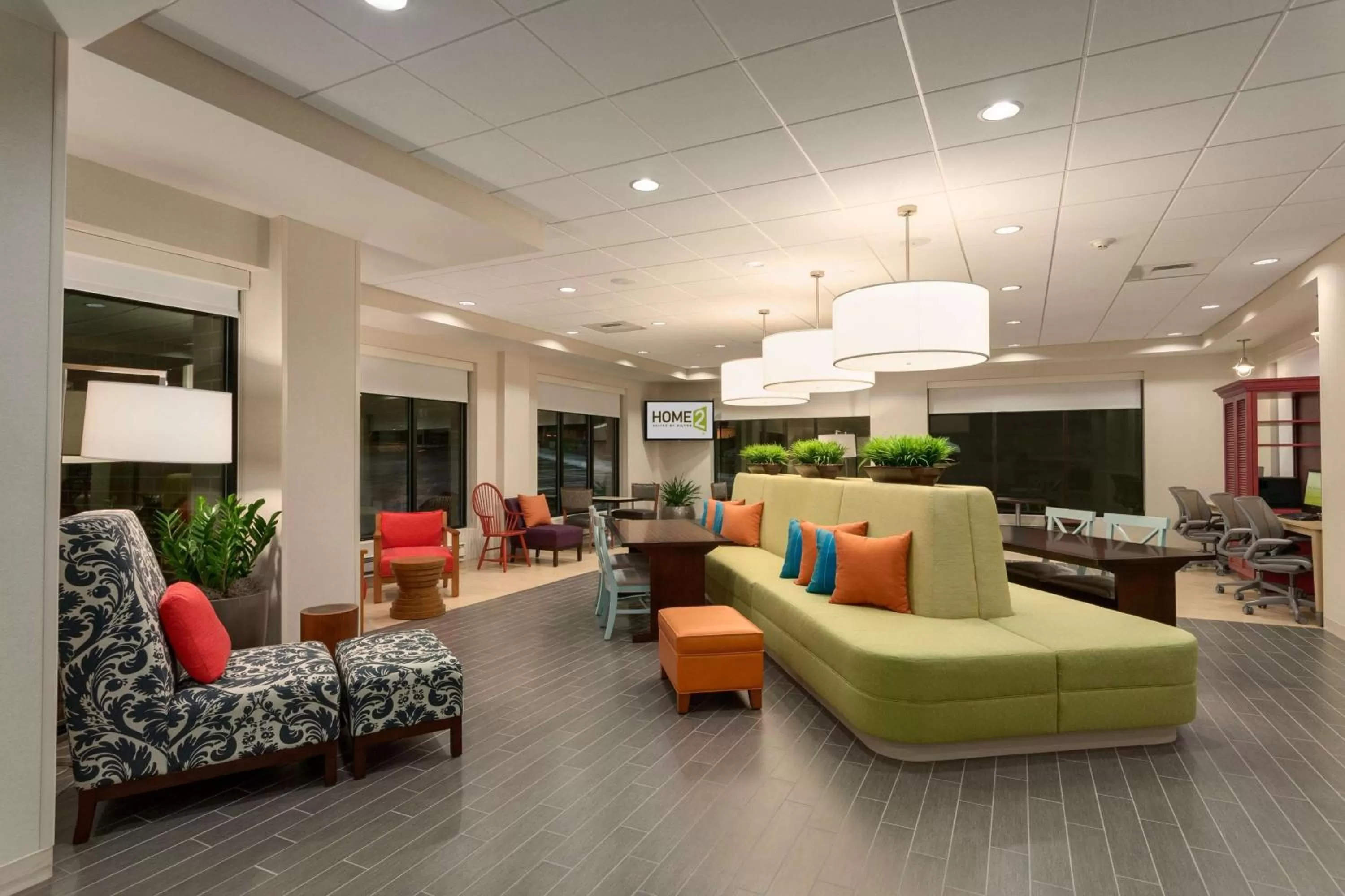 Lobby or reception in Home2 Suites By Hilton Goldsboro