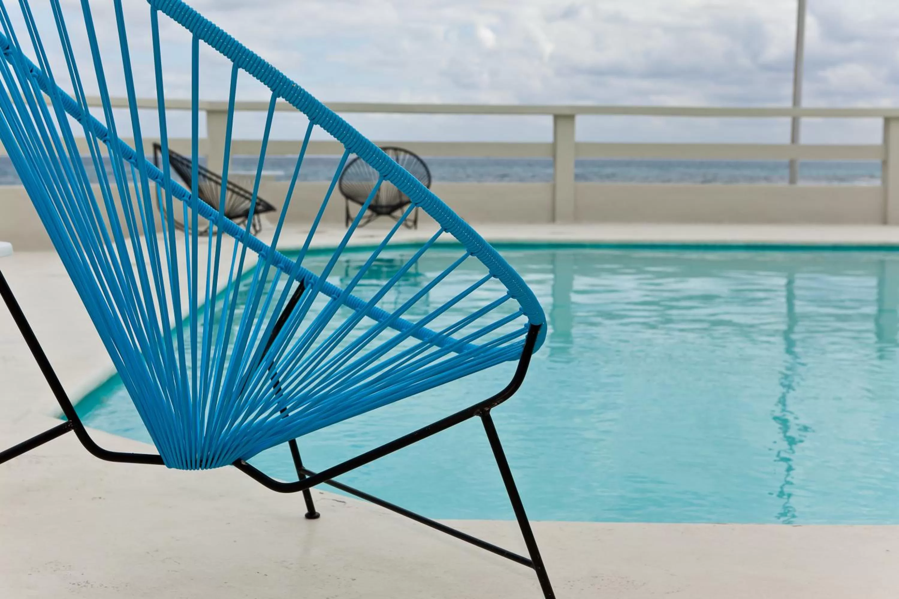 Swimming pool in Rocamar Hotel Isla Mujeres