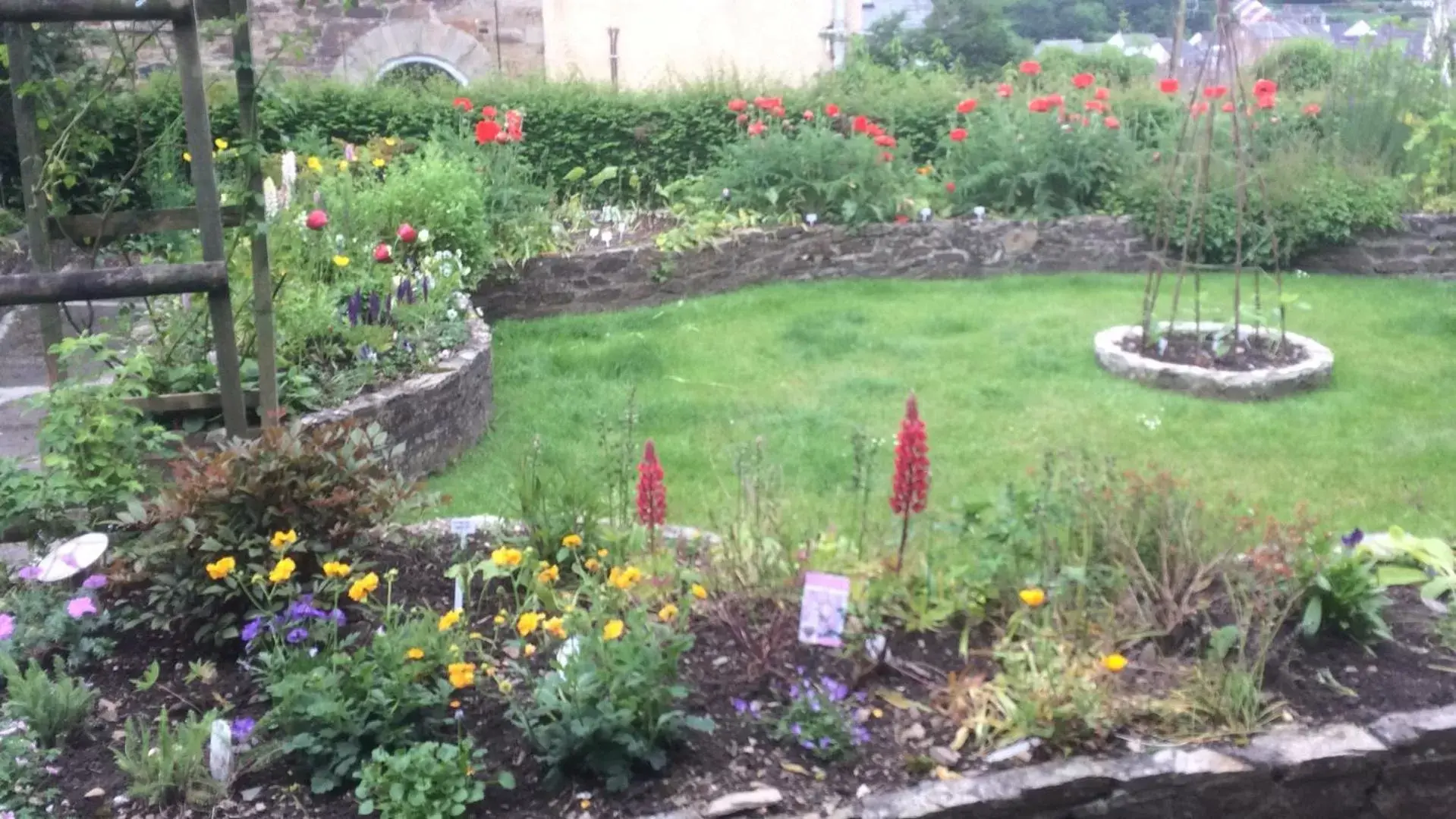 Garden in Priory Cottage Bodmin